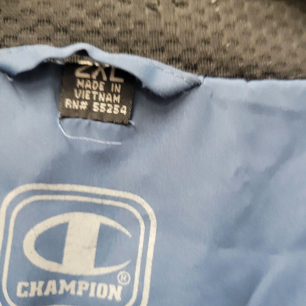 Champion Champion Full-Zip Track Jacket Blue And Black Men’s Size US XXL / EU 58 / 5 - 12 Thumbnail