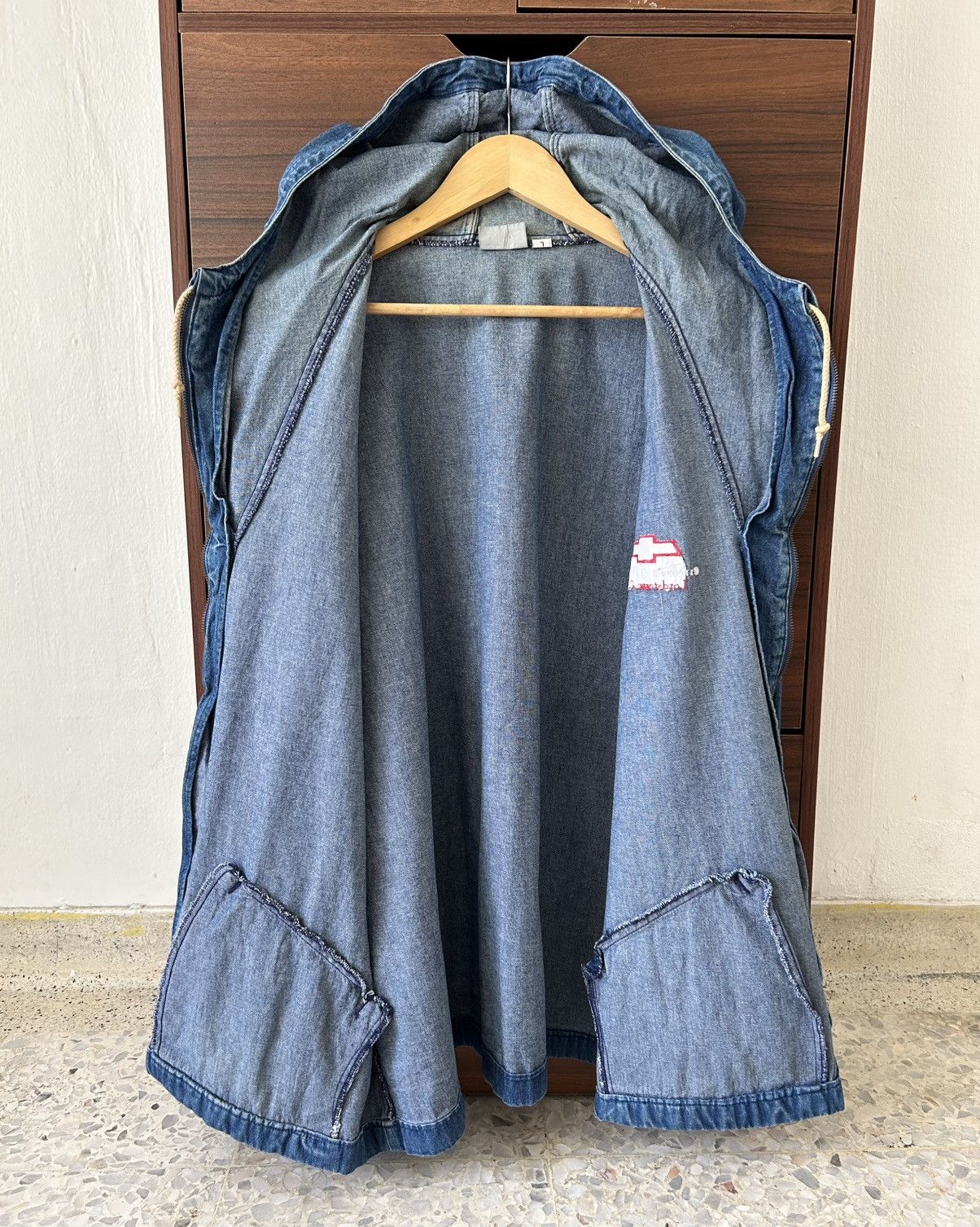 Chevrolet RARE🔥80’S KING LOUIE CHEVROLET HOODED DENIM JACKET RELAXED Size US XL / EU 56 / 4 - 8 Thumbnail