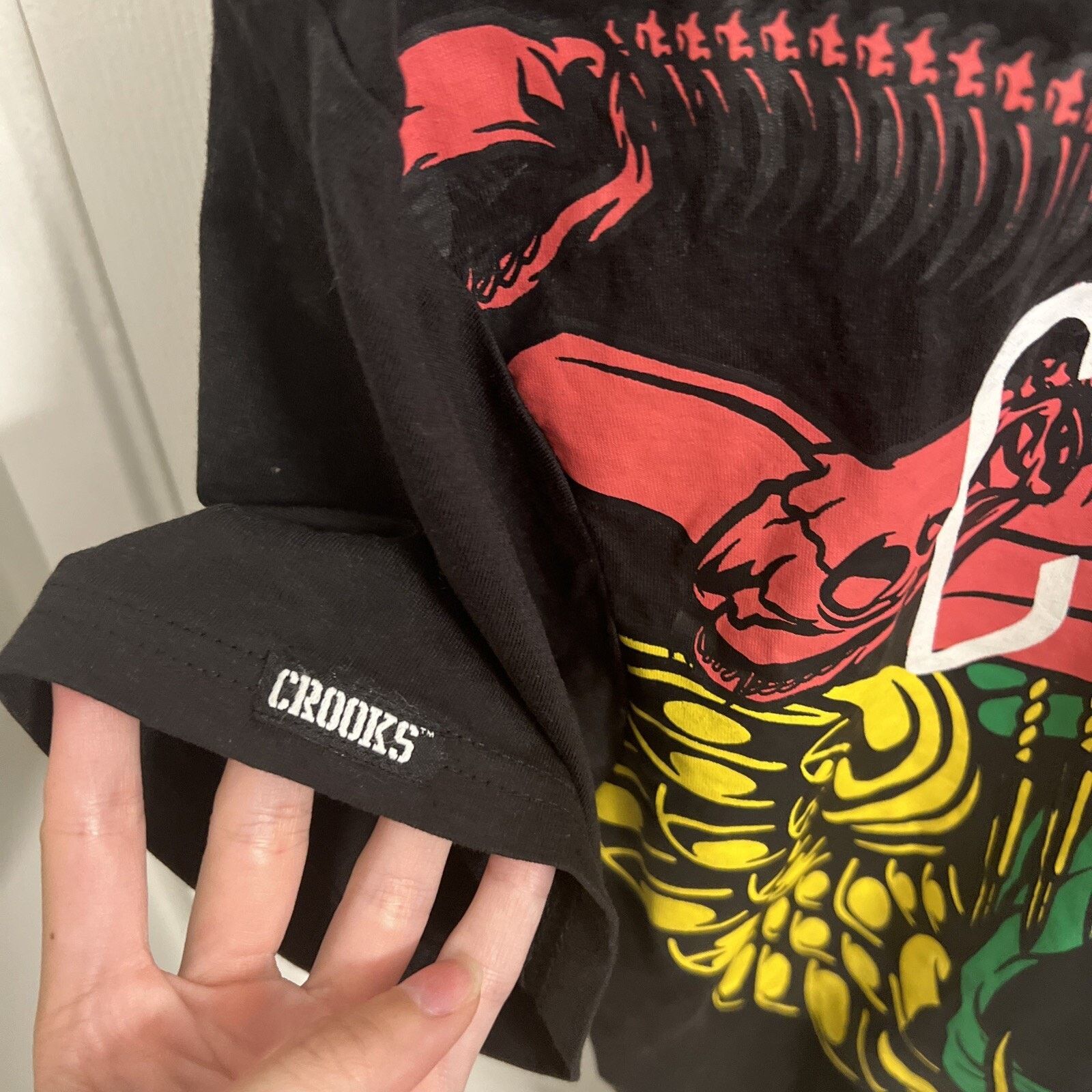 Crooks & Castles Crooks & Castles Medusa Head T-Shirt Size M, SNAKES Print Size US M / EU 48-50 / 2 - 7 Thumbnail