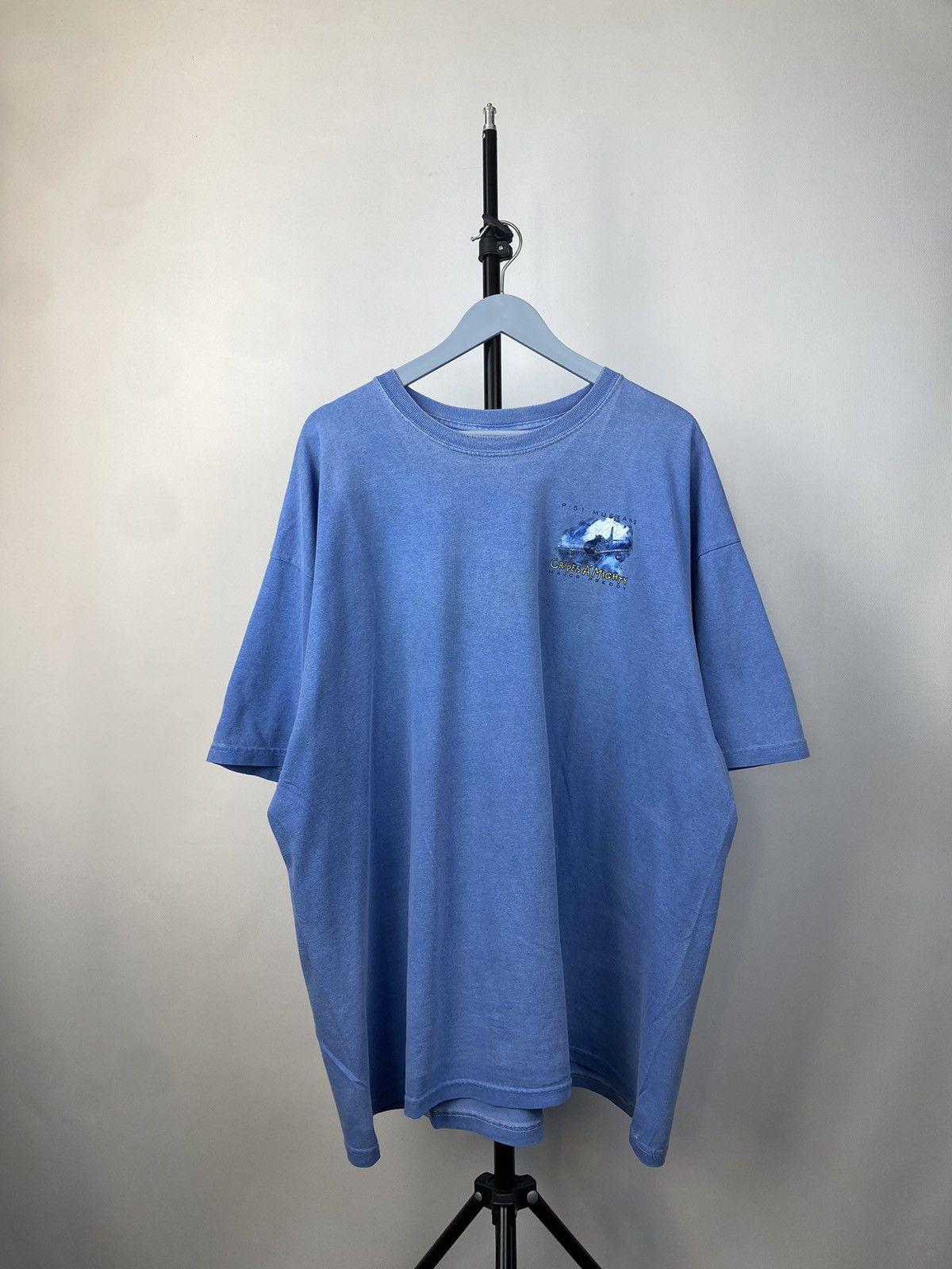 Vintage Vintage 90s USA p51 mustang t shirt Size US XL / EU 56 / 4 - 2 Thumbnail