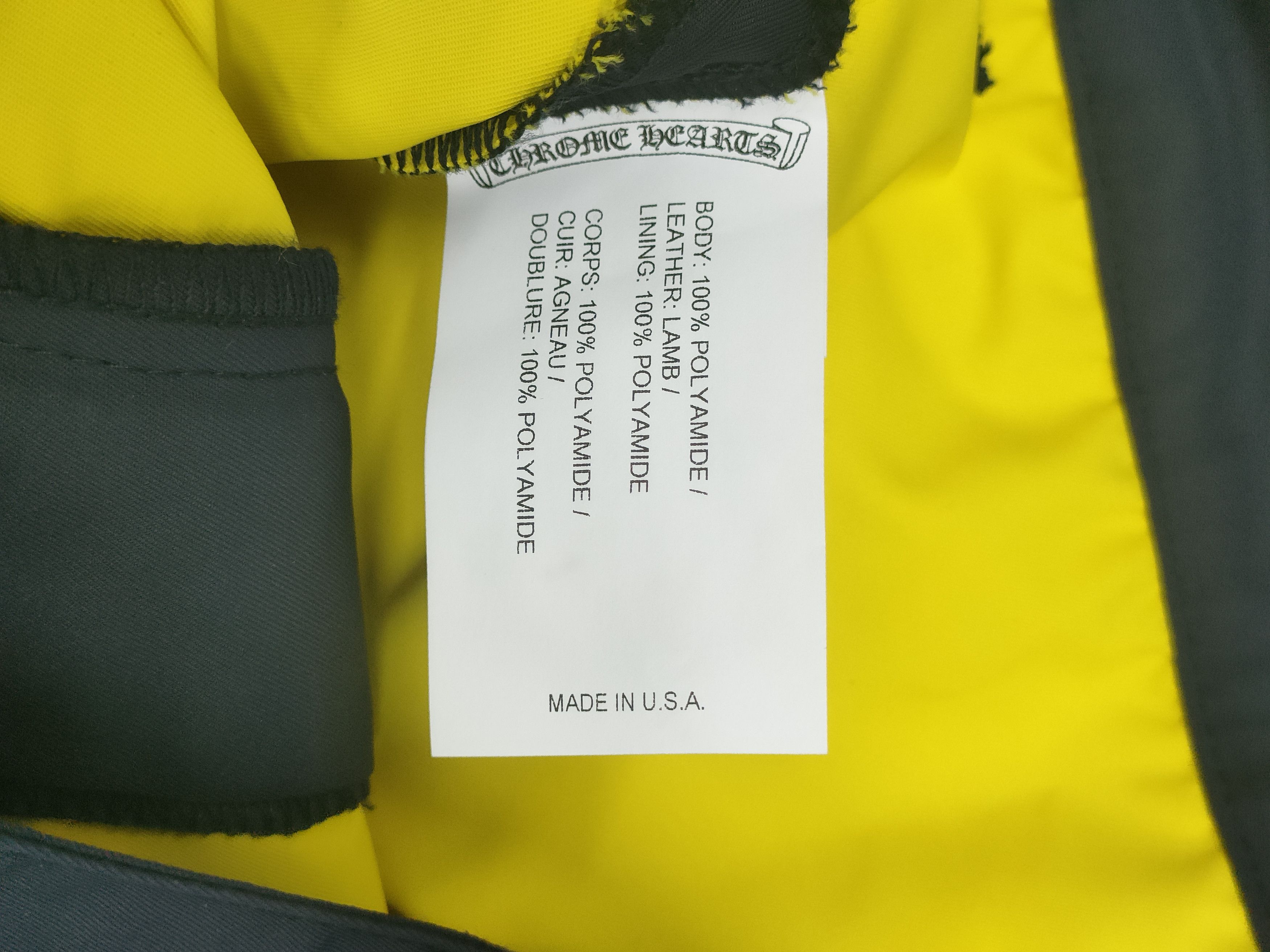 Chrome Hearts Chrome Hearts Yellow Cross Nylon Navy Utility Skirt Size 28" / US 6 / IT 42 - 7 Thumbnail