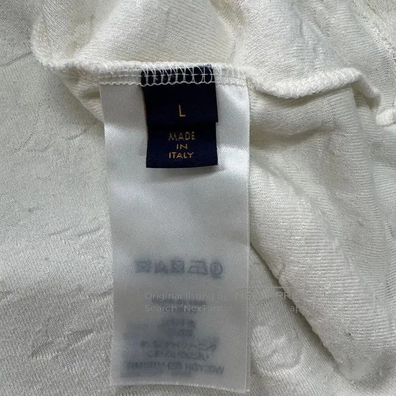 Louis Vuitton Louis Vuitton Men's White Logo T-Shirt . Size US L / EU 52-54 / 3 - 4 Thumbnail