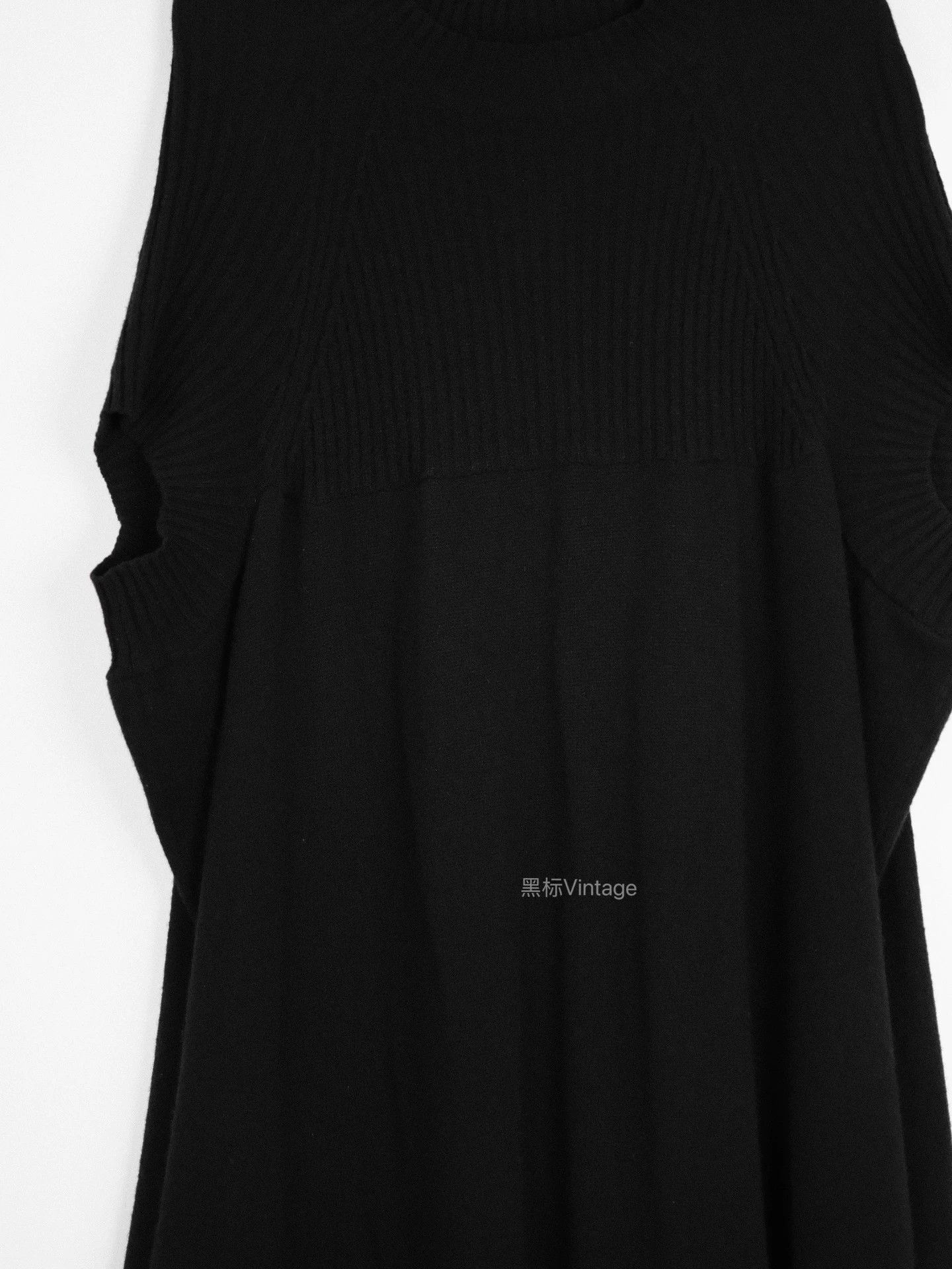 Yohji Yamamoto Yohji Yamamoto 96AW Archive Origami-Pleated Knit Dress Size M / US 6-8 / IT 42-44 - 2 Thumbnail