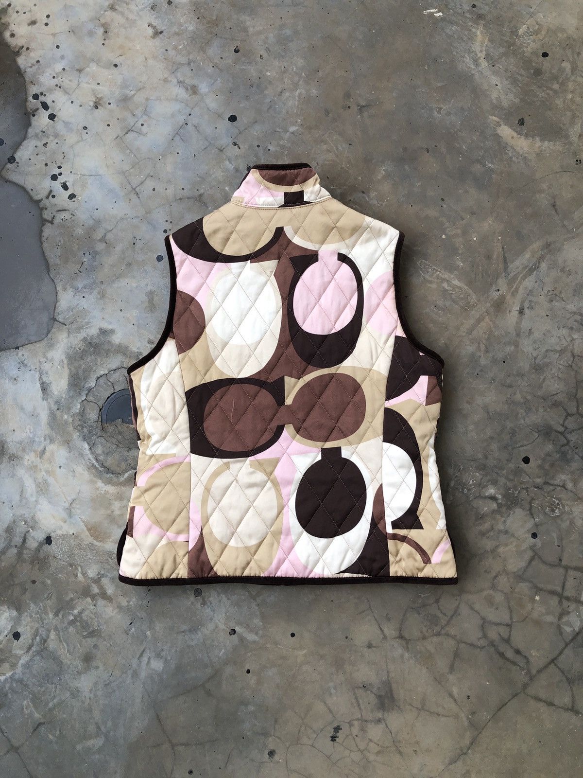 Coach Classic Coach Logo Pattern Print Quilted Vest Size S / US 4 / IT 40 - 11 Thumbnail