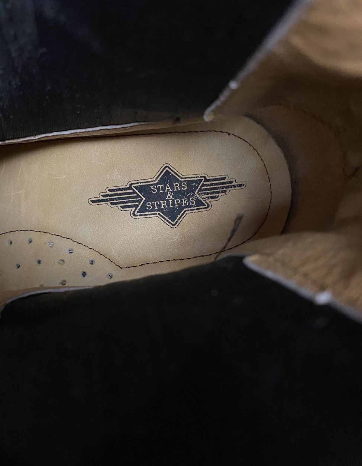 Cowboy Equipment × Stars & Stripes × Vintage Stars & Stripes Cowboy Leather Boots WB-37 Size: 41 Size US 8 / EU 41 - 6 Thumbnail