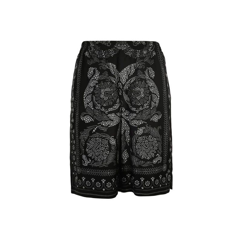 Versace Baroque pattern men's shorts