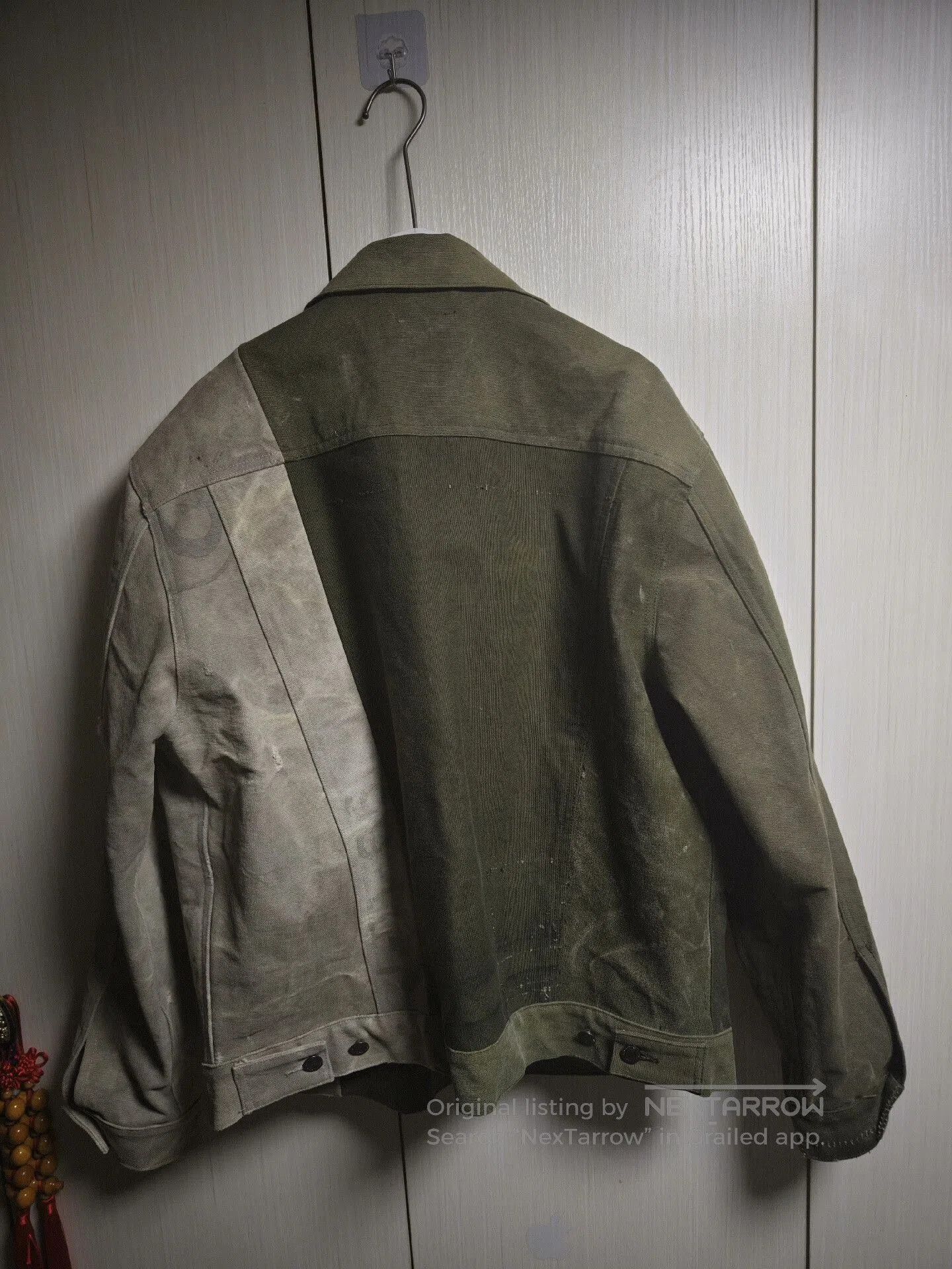 READYMADE laidback vintage military jacket remake. Size US XL / EU 56 / 4 - 6 Thumbnail