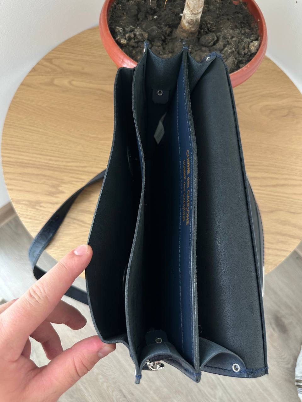 Comme des Garcons Vintage Comme des Garçons Black Graffiti Satchel Bag Rare Size ONE SIZE - 17 Thumbnail