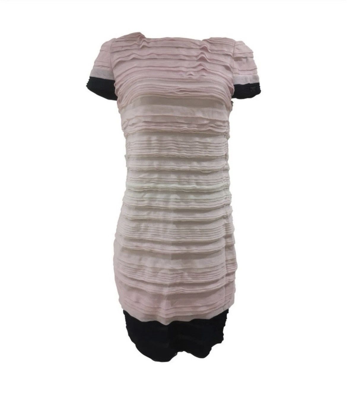 Chanel Chanel Pink white and blue multicoloured viscose dress Size XS / US 0-2 / IT 36-38 - 1 Thumbnail