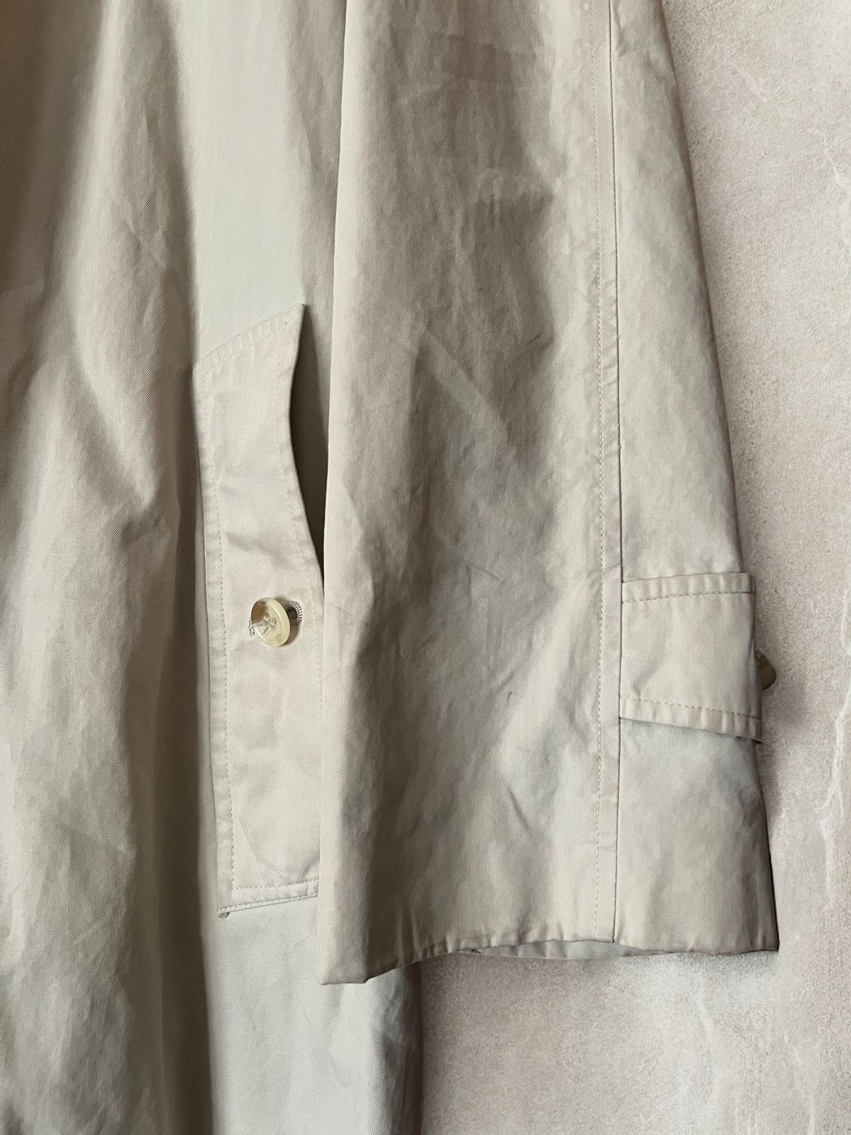 Burberry × Burberry Prorsum × Vintage BURBERRY'S PRORSUM Vintage 90s Nova Check Trench coat Cloak Size US S / EU 44-46 / 1 - 11 Thumbnail