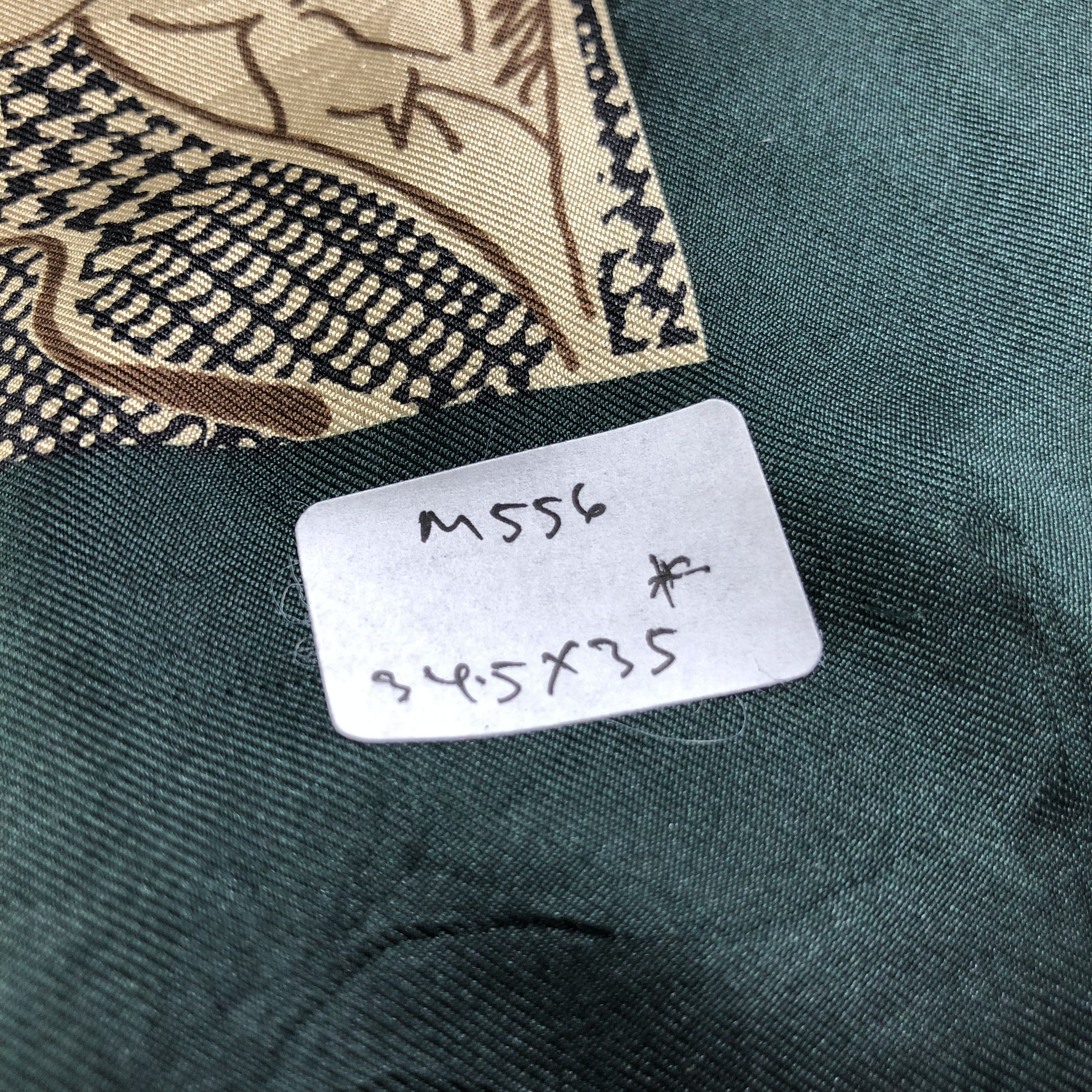 Japanese Brand Luxury Design Hand Rolled Silk Scarf M556 Size ONE SIZE - 7 Thumbnail