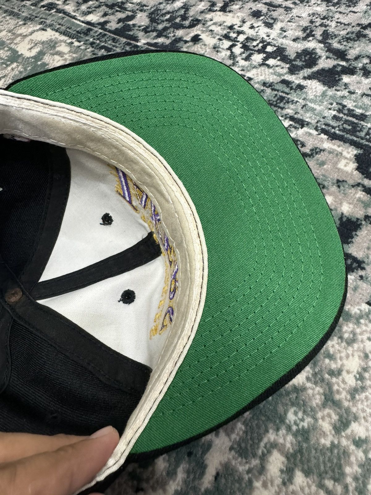 NBA LOS ANGELES LAKERS MOTION SCRIPT SNAPBACK HAT CAP Size ONE SIZE - 10 Thumbnail