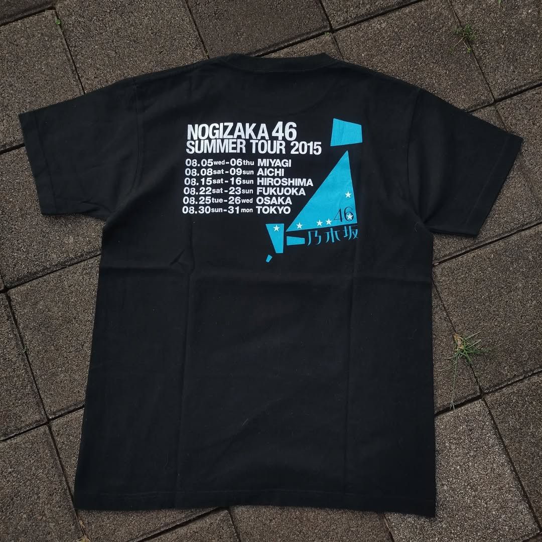 Band Tees Nogizaka46 Summer Tour 2015 Tee Size US M / EU 48-50 / 2 - 2 Thumbnail