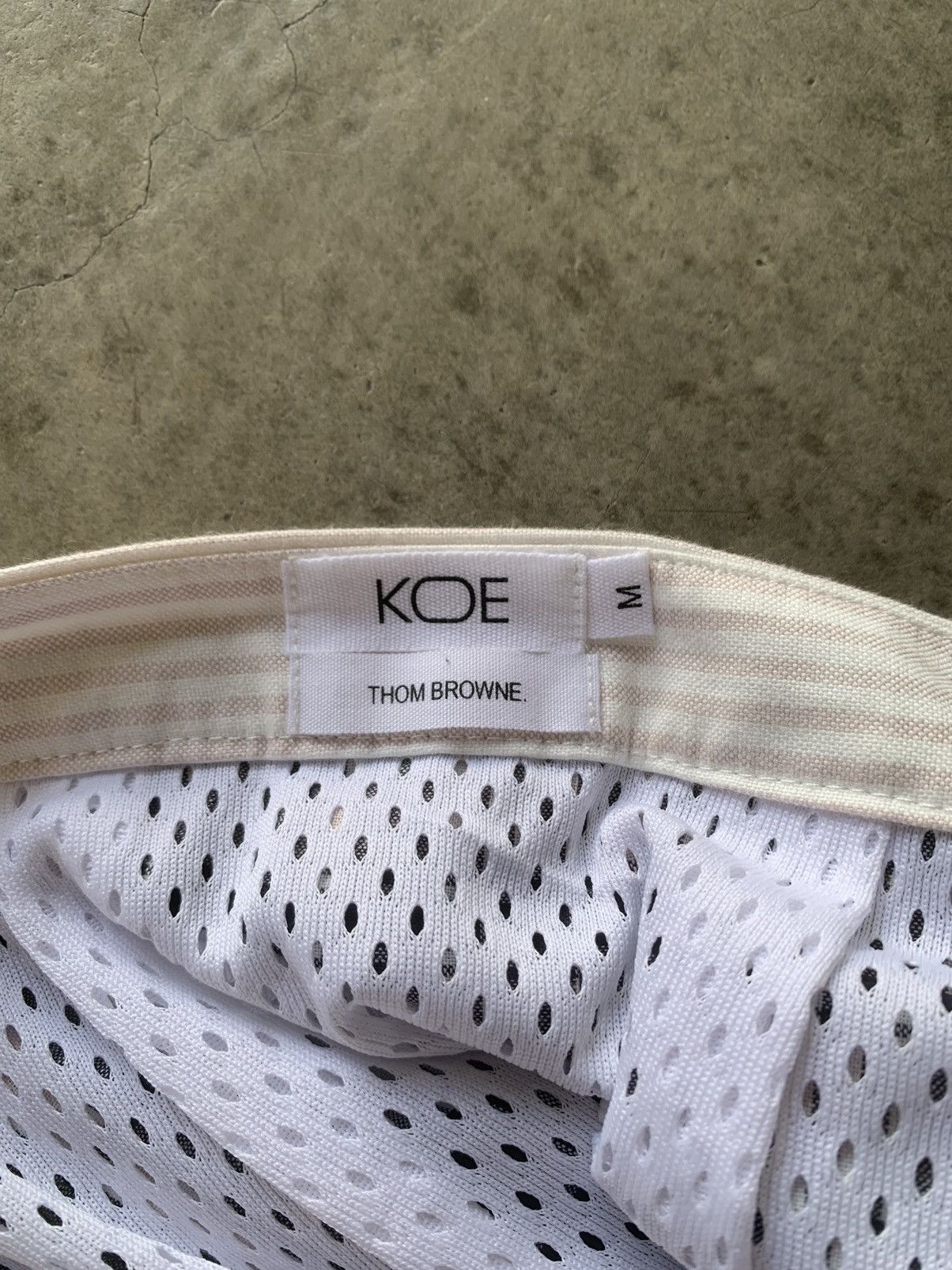 Kings Of Indigo × Thom Browne K.O.I x Thom Browne. nice design maxi shirt Size 25" / US 0 / IT 36 - 9 Thumbnail