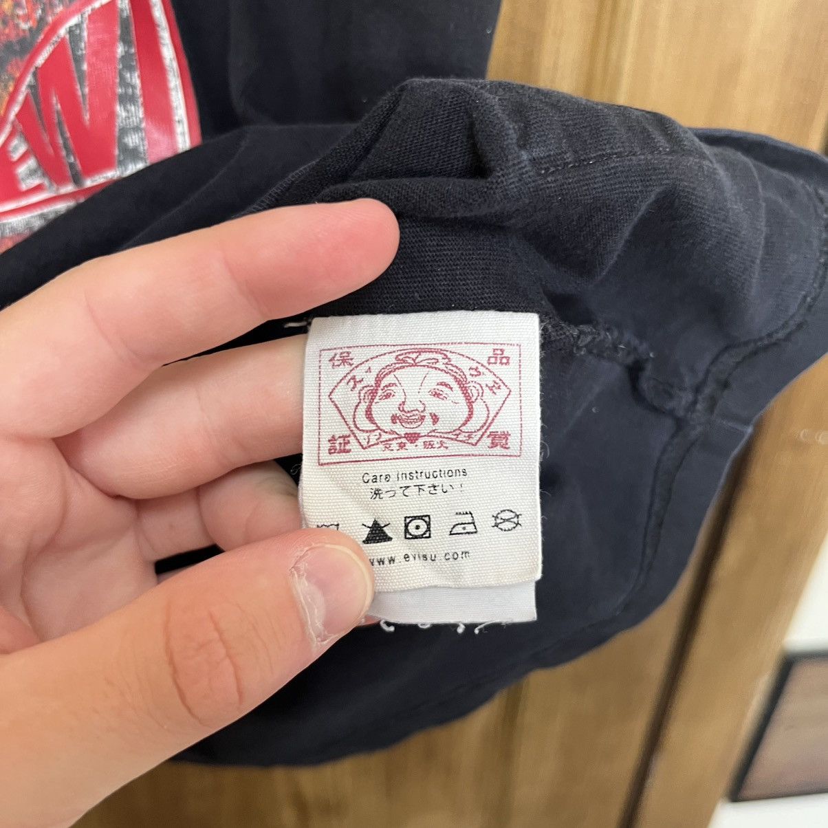 Evisu Vintage Evisu Big Logo T Shirt Tee 90’s Size US XL / EU 56 / 4 - 9 Thumbnail