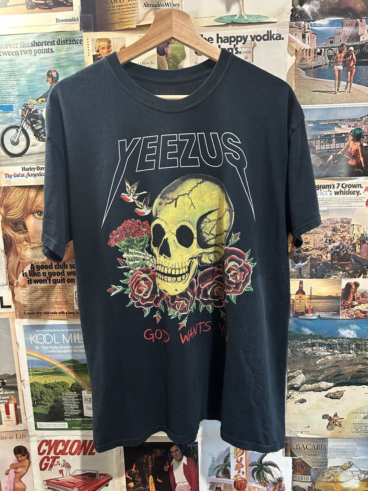 Kanye West Yeezus Tour Sleeveless Official T-Shirt
