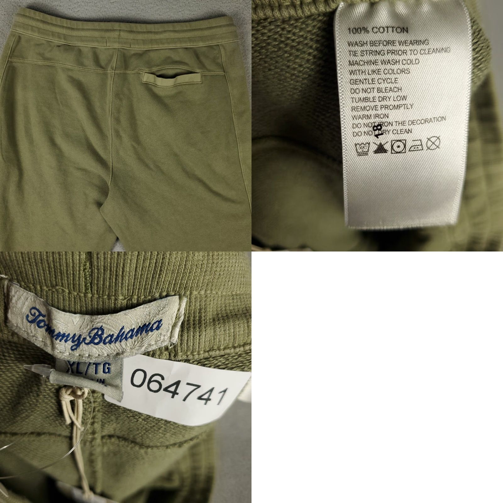 Tommy Bahama Tommy Bahama Pants Womens XL Green Jogger Tie Drawstring Sweatpants Activewear Casual Size 28" / US 6 / IT 42 - 8 Thumbnail