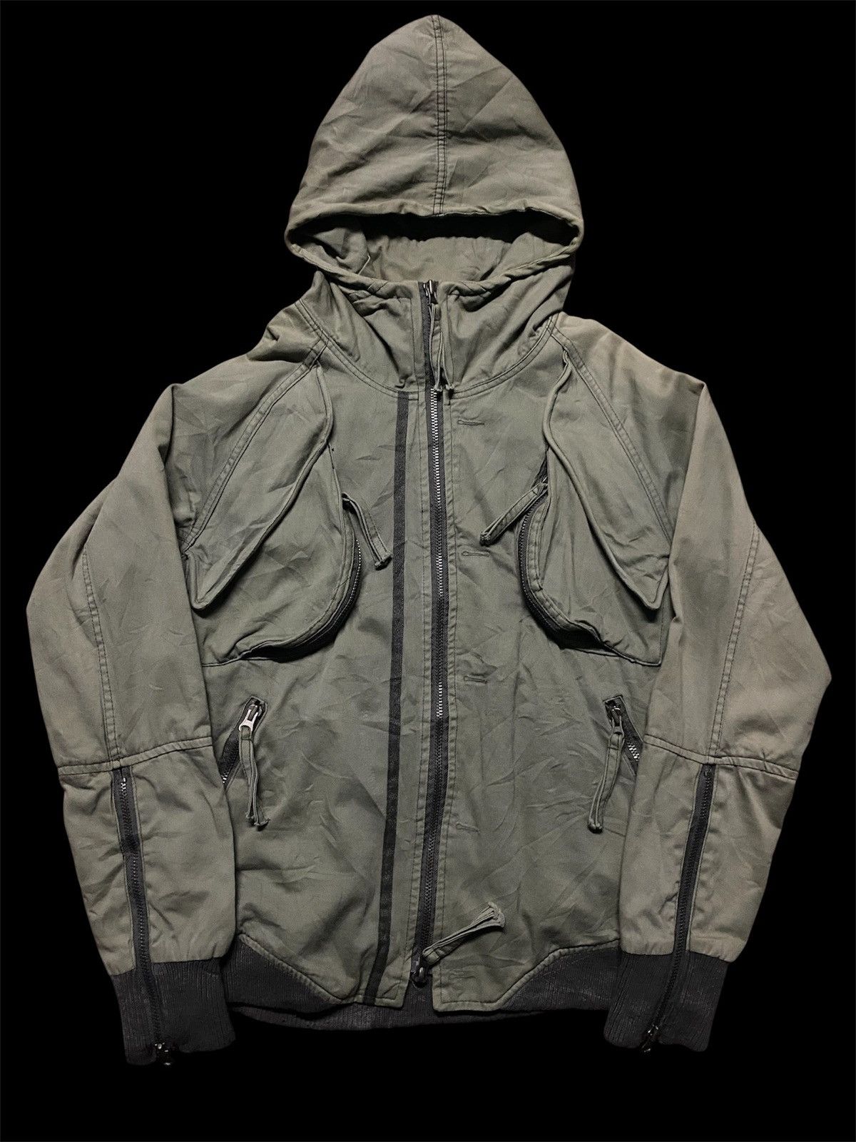 GOA Rage Blue Apocalypse Style Bono Jacket Size US S / EU 44-46 / 1 - 1 Thumbnail