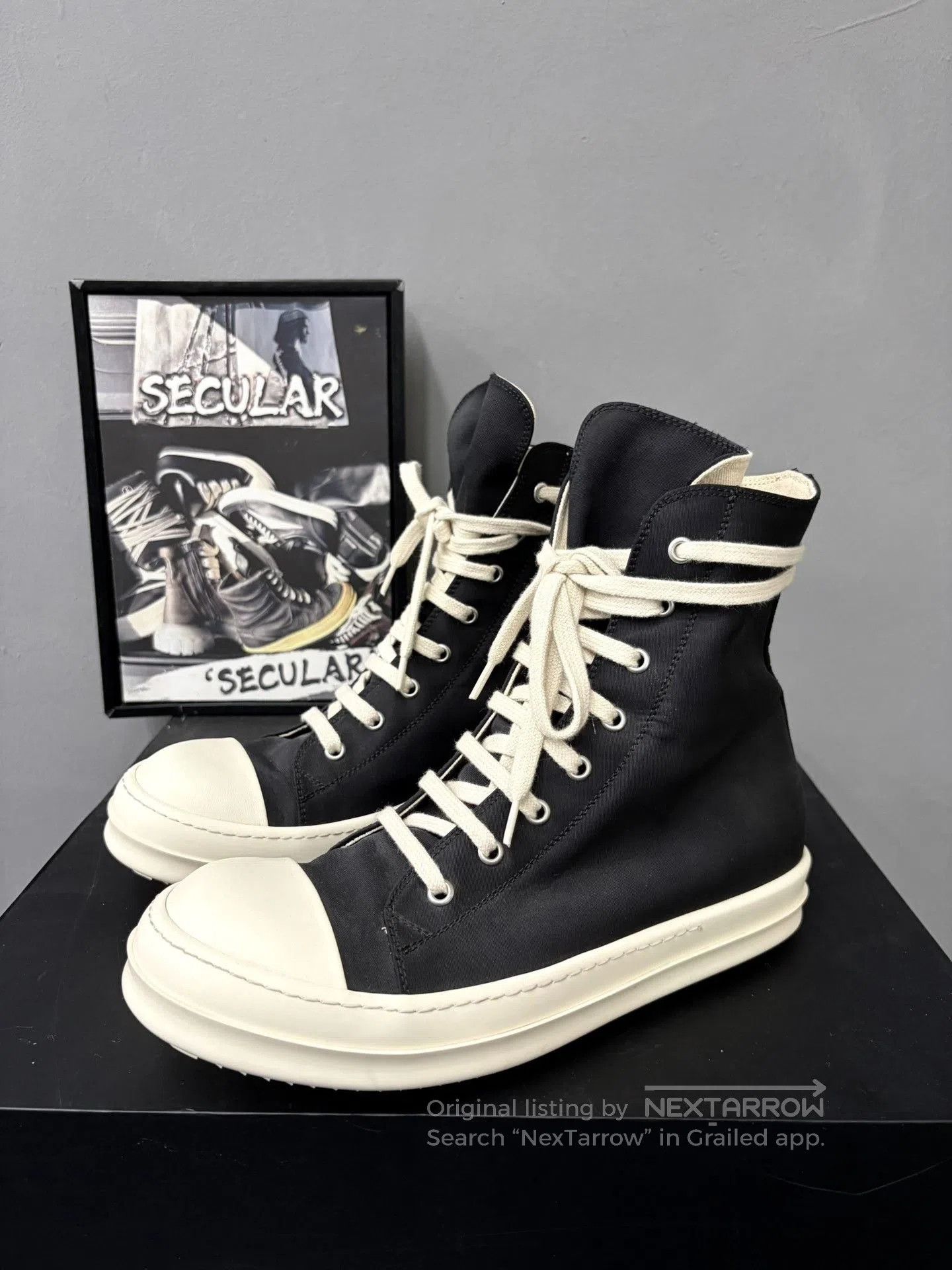 Rick Owens Drkshdw Rick Owens DRKSHDW High. Size US 7 / EU 40 - 1 Thumbnail