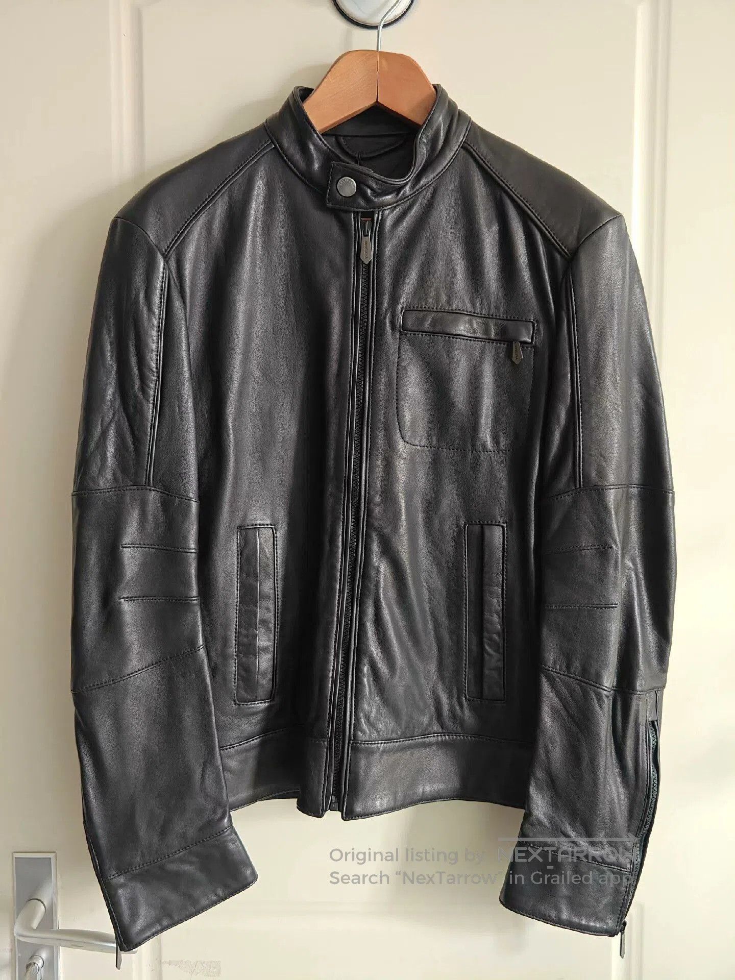 Trussardi Trussardi Lambskin Leather Jacket. Size US M / EU 48-50 / 2 - 1 Thumbnail