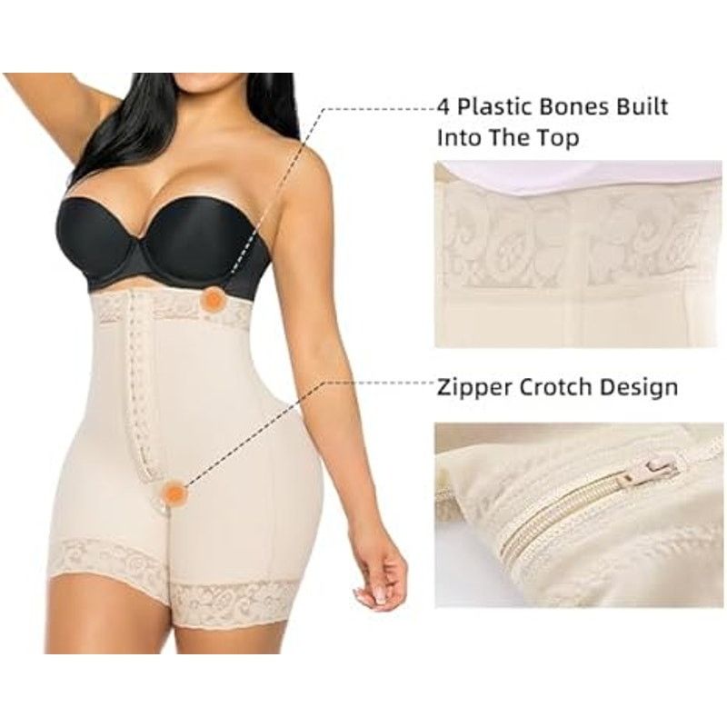 1 Madison YIANNA Tummy Control Shapewear for Women Strapless Fajas Col Size ONE SIZE - 6 Thumbnail