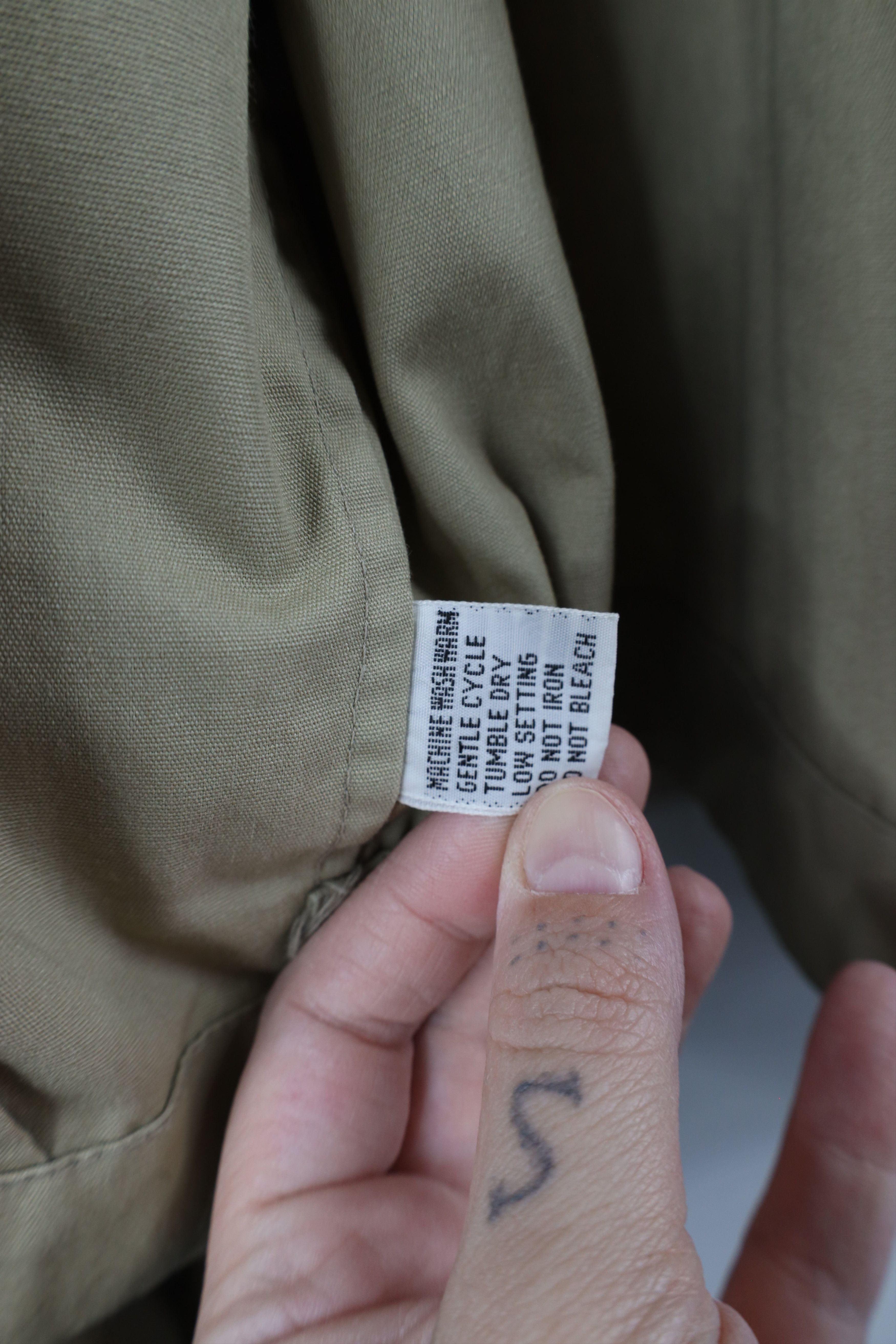 Vintage Vintage 90s Streetwear Cafe Racer Bomber Jacket Beige Size US XL / EU 56 / 4 - 13 Thumbnail