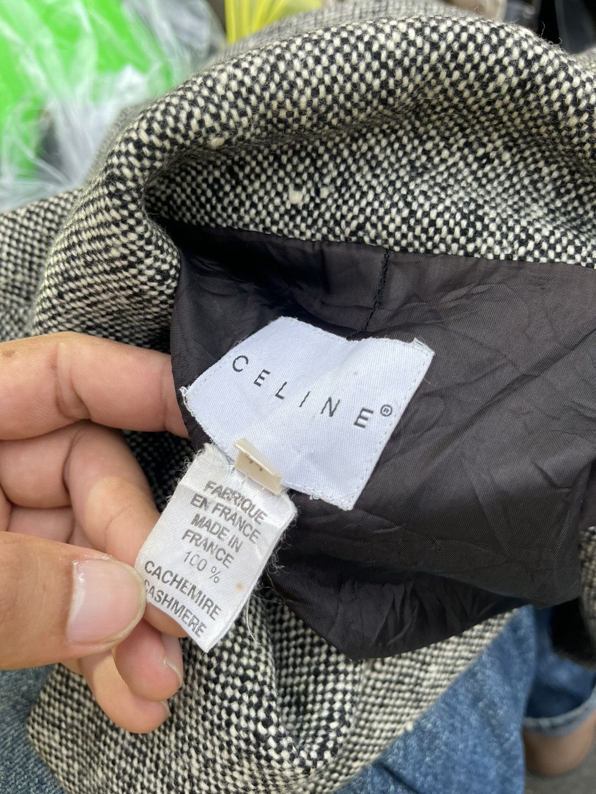 Celine Vintage Celine Cashmere Blazer Jacket Size US M / EU 48-50 / 2 - 7 Thumbnail