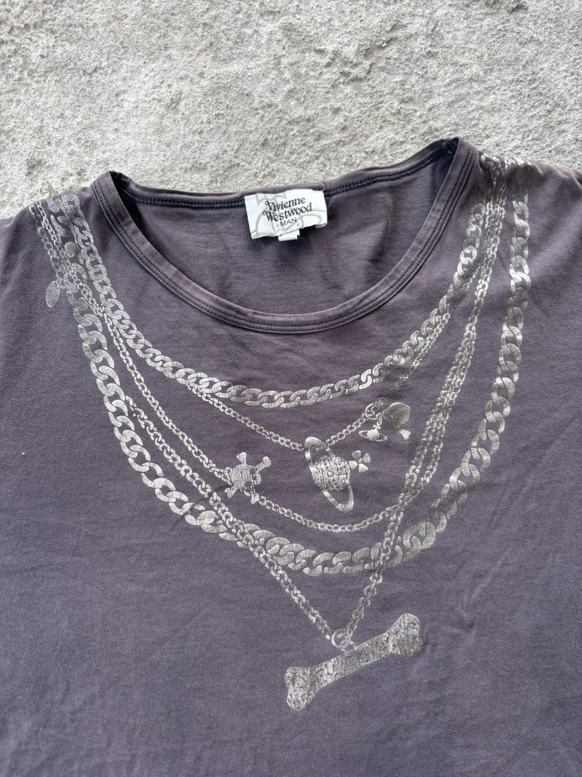 Vivienne Westwood Vivienne Westwood Orb Chain Tshirt Size M / US 6-8 / IT 42-44 - 3 Thumbnail