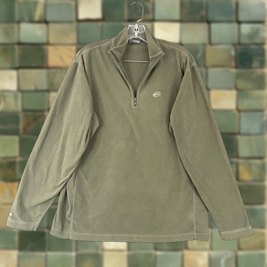 Dakine DAKINE Jacket Men M 1/2 Zip Green Long Sleeve Windbreaker Green M Mens Jacket Size US M / EU 48-50 / 2 - 1 Thumbnail