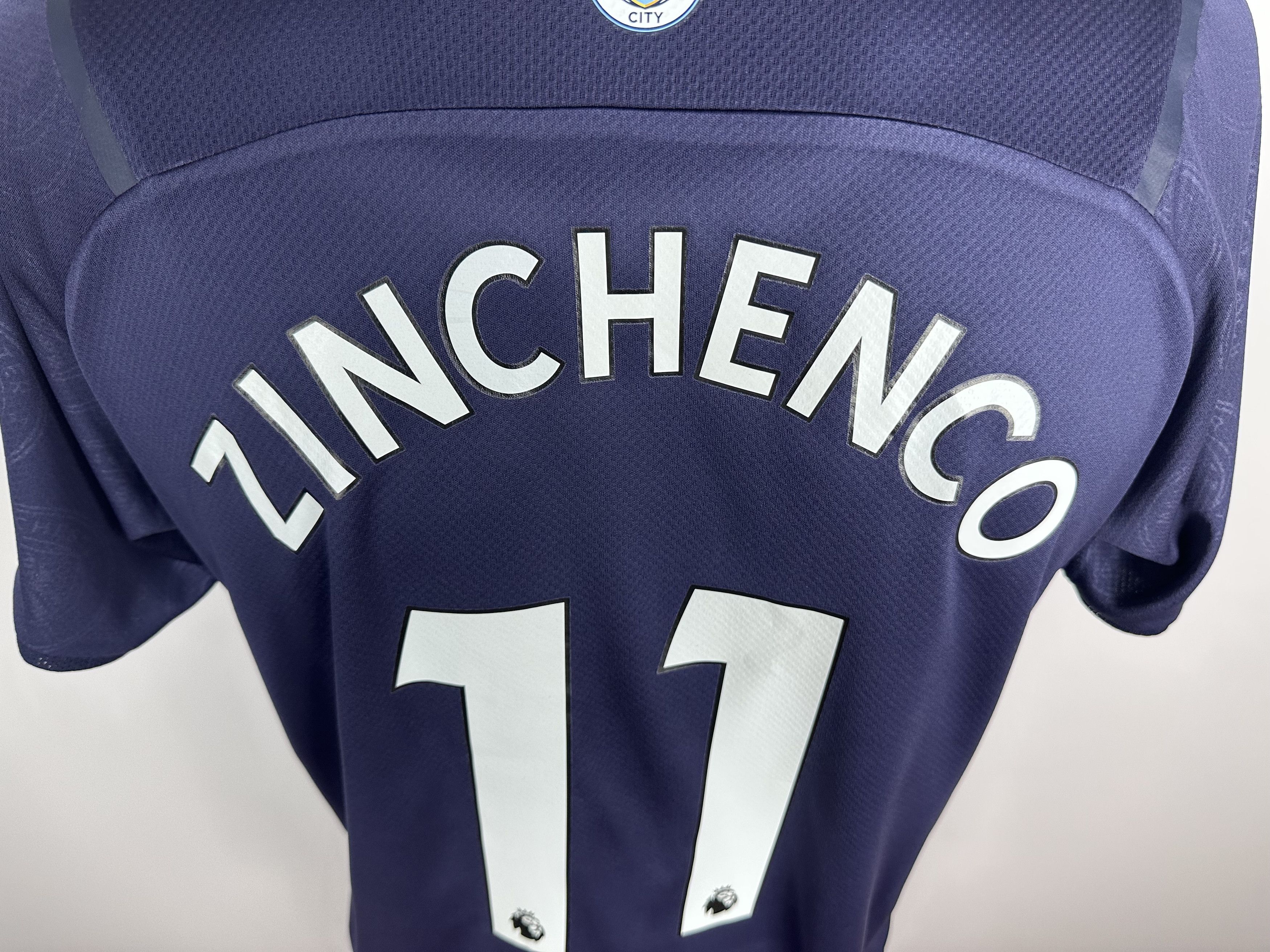 Puma MANCHESTER CITY 2021 SOCCER SHIRT JERSEY Puma #11 ZINCHENKO Size US L / EU 52-54 / 3 - 2 Thumbnail