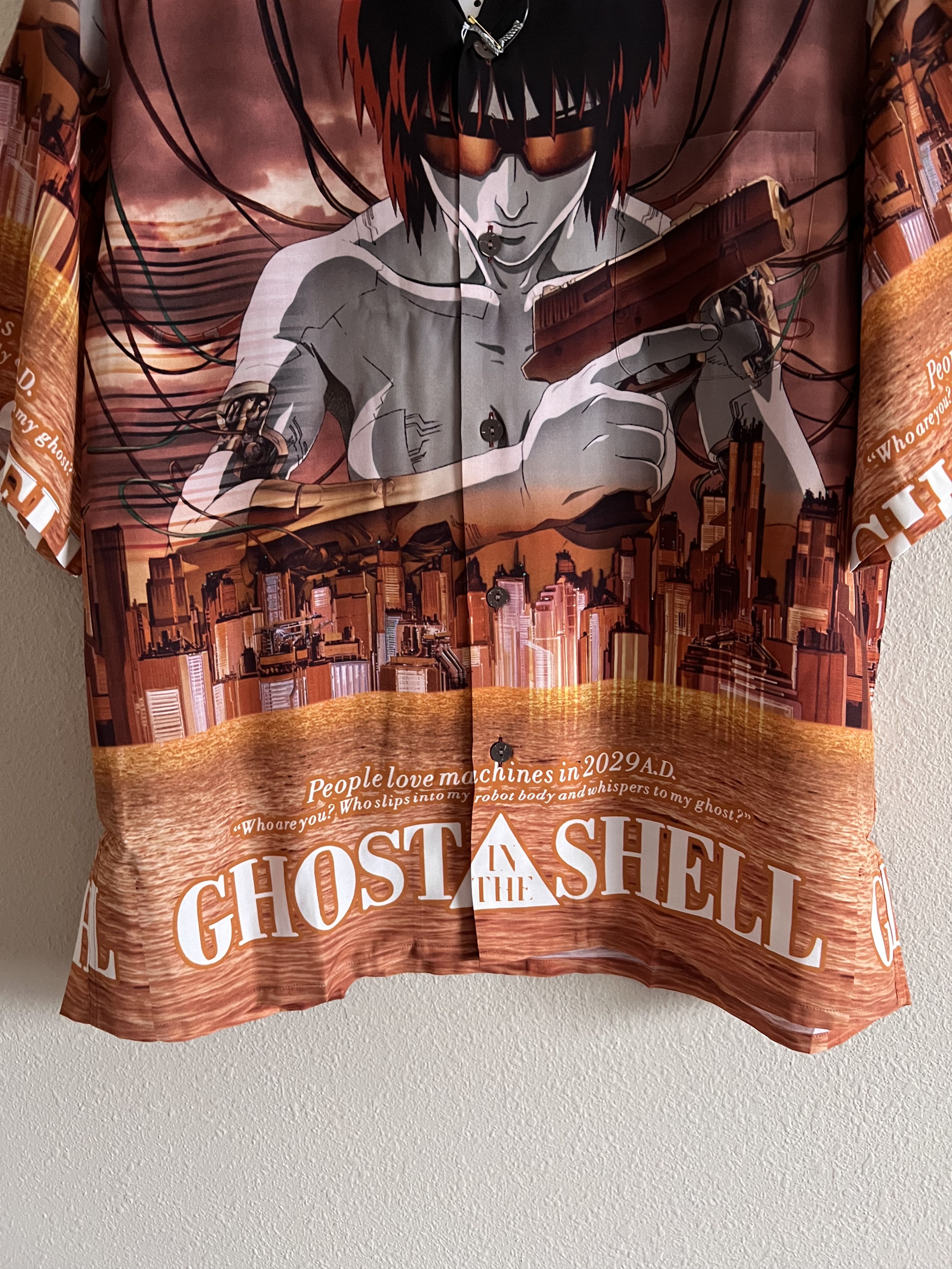 Wacko Maria Wacko Maria Ghost in The Shell #1 Hawaiian Shirt Size US M / EU 48-50 / 2 - 3 Thumbnail