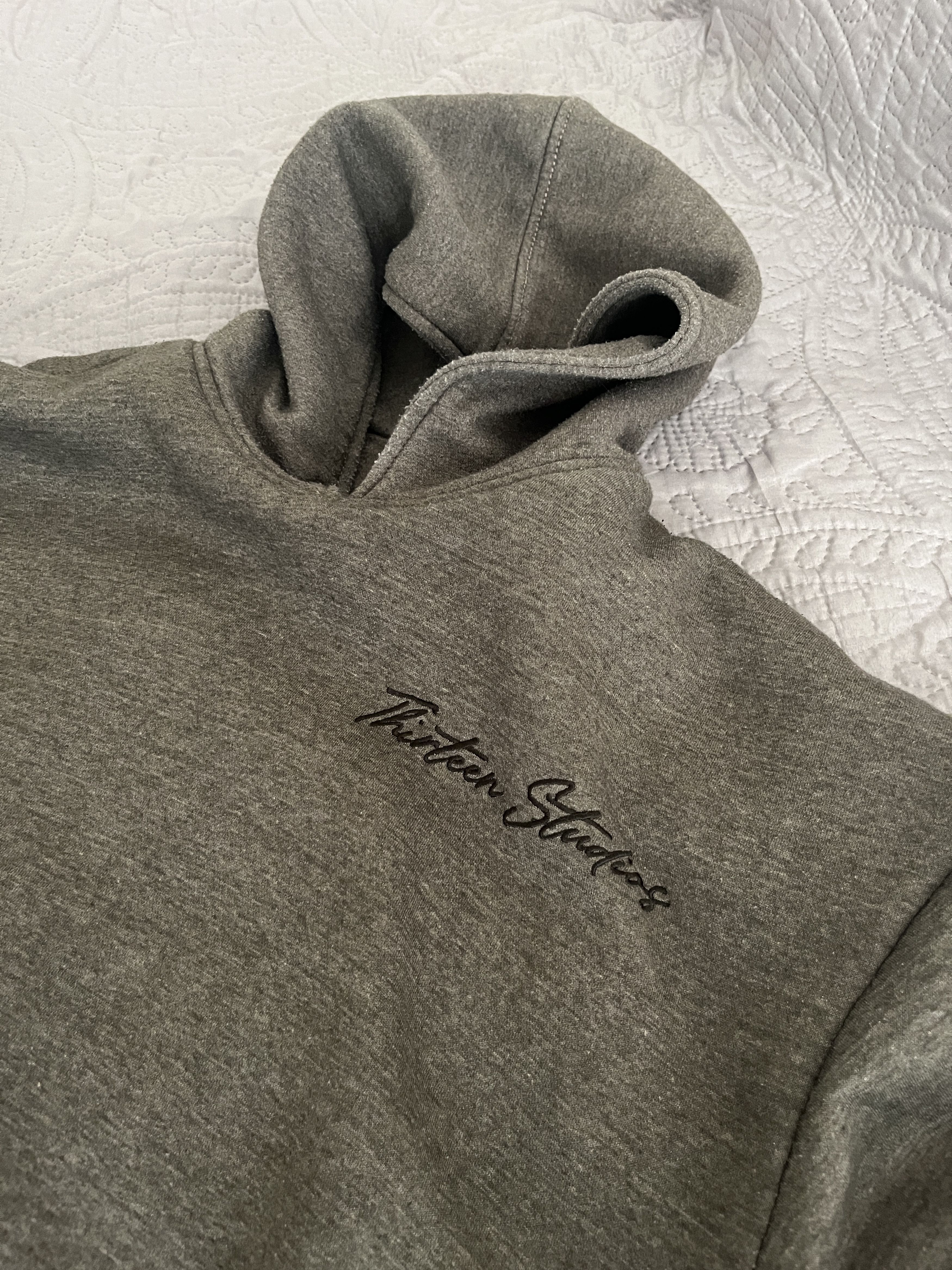 Thirteen Studios Thirteen Studios Two Layer Hoodie Washed Brown Size US XL / EU 56 / 4 - 3 Thumbnail