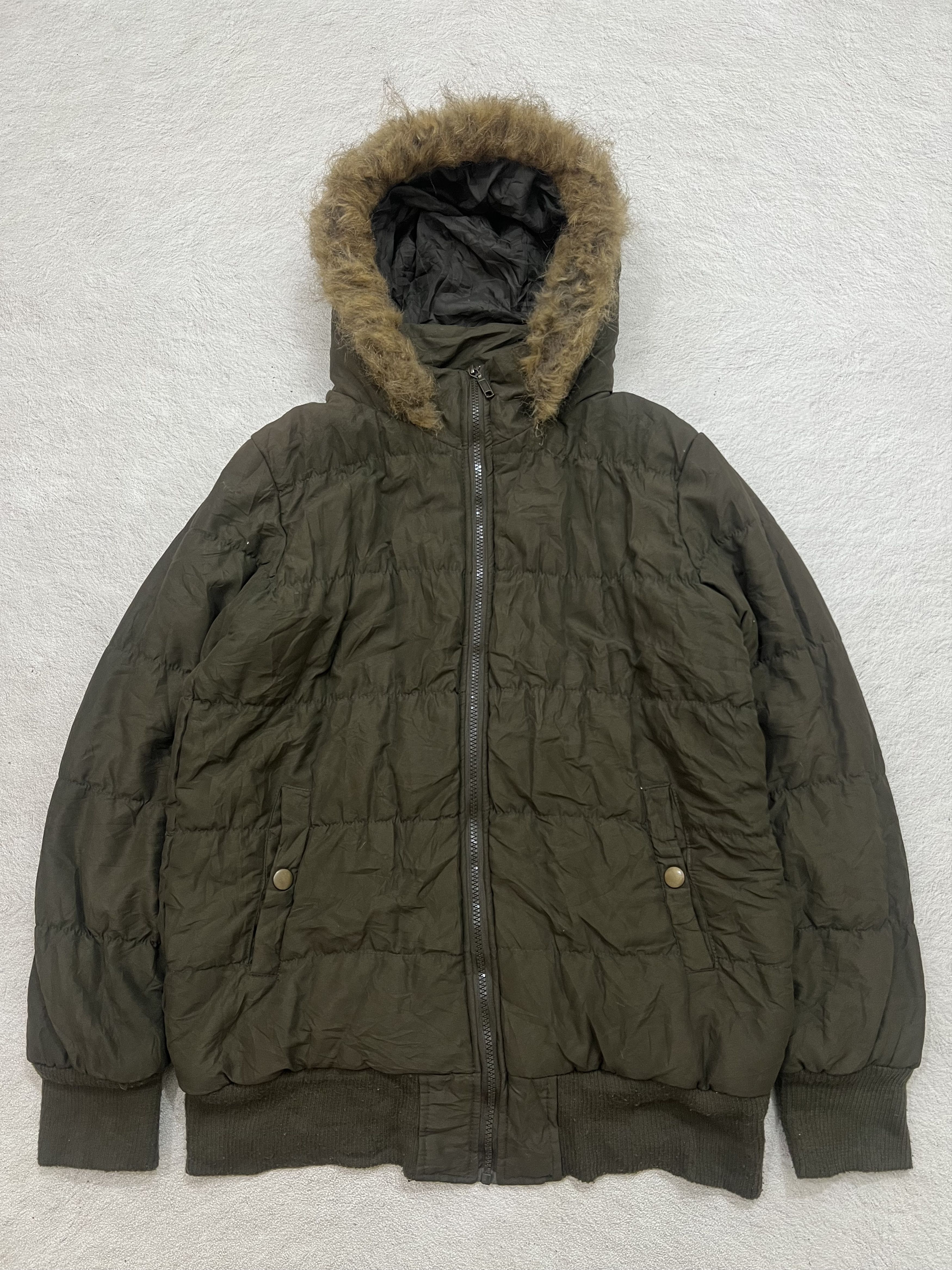 Japanese Brand 2000s Archival Hysteric Y's Fur Hodded y2k Lgb Ifsix Size US L / EU 52-54 / 3 - 1 Thumbnail
