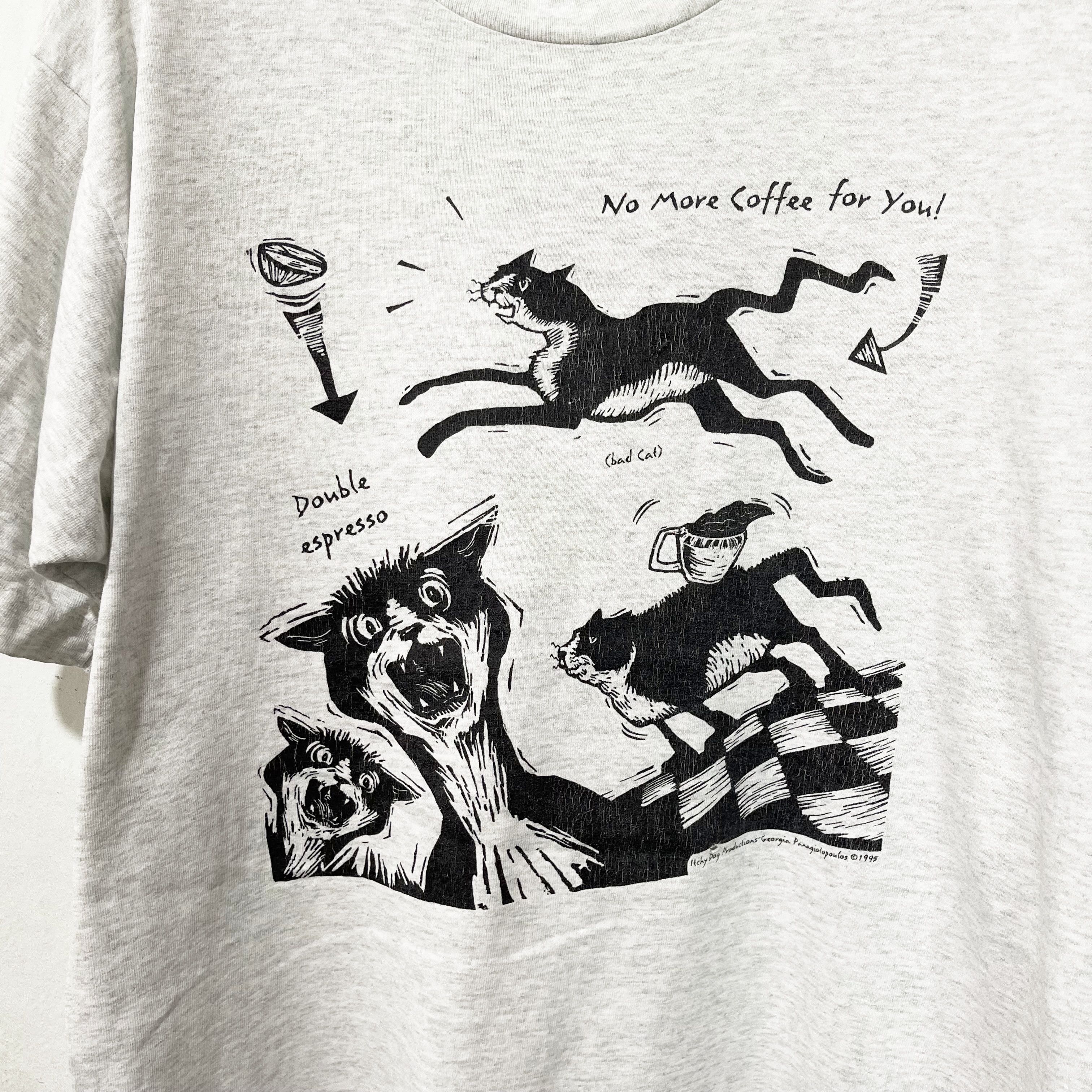 Vintage Vintage 90s Cat Shirt Size US L / EU 52-54 / 3 - 2 Thumbnail
