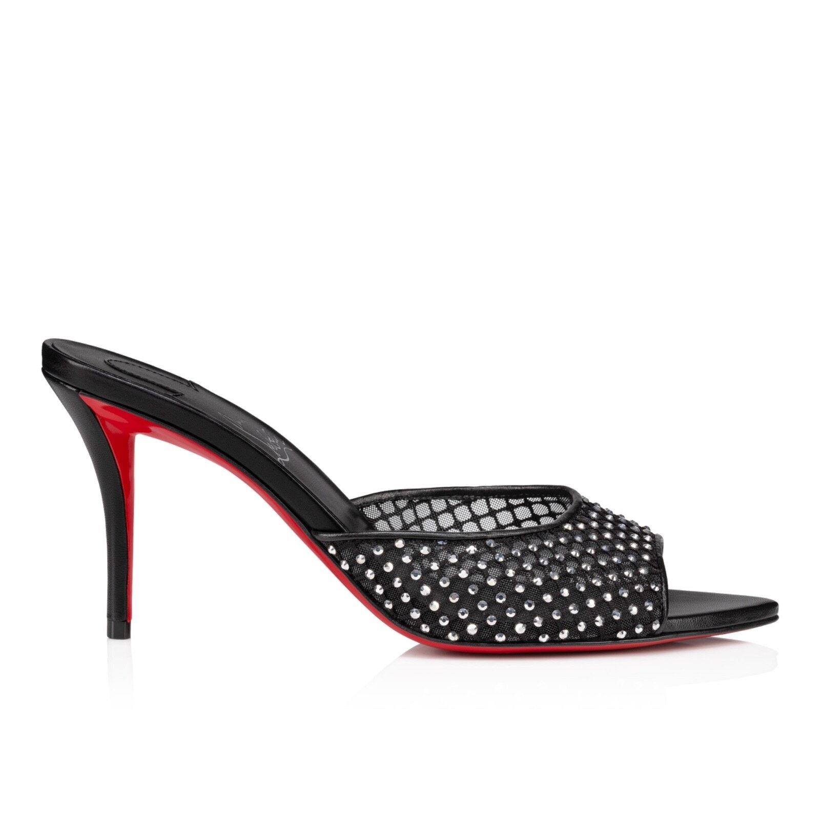 Christian Louboutin Christian Louboutin Apostropha Mule Mesh Strass 80 Pump 38 Size US 8 / IT 38 - 5 Thumbnail
