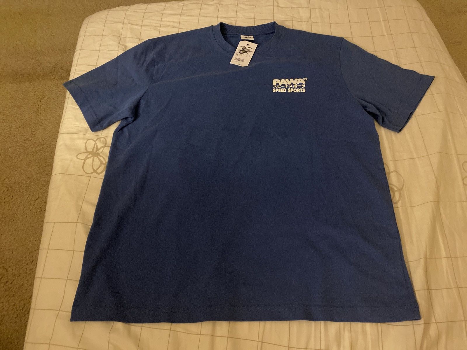 Other pawa speed sports blue tee (L) Size US L / EU 52-54 / 3 - 2 Thumbnail