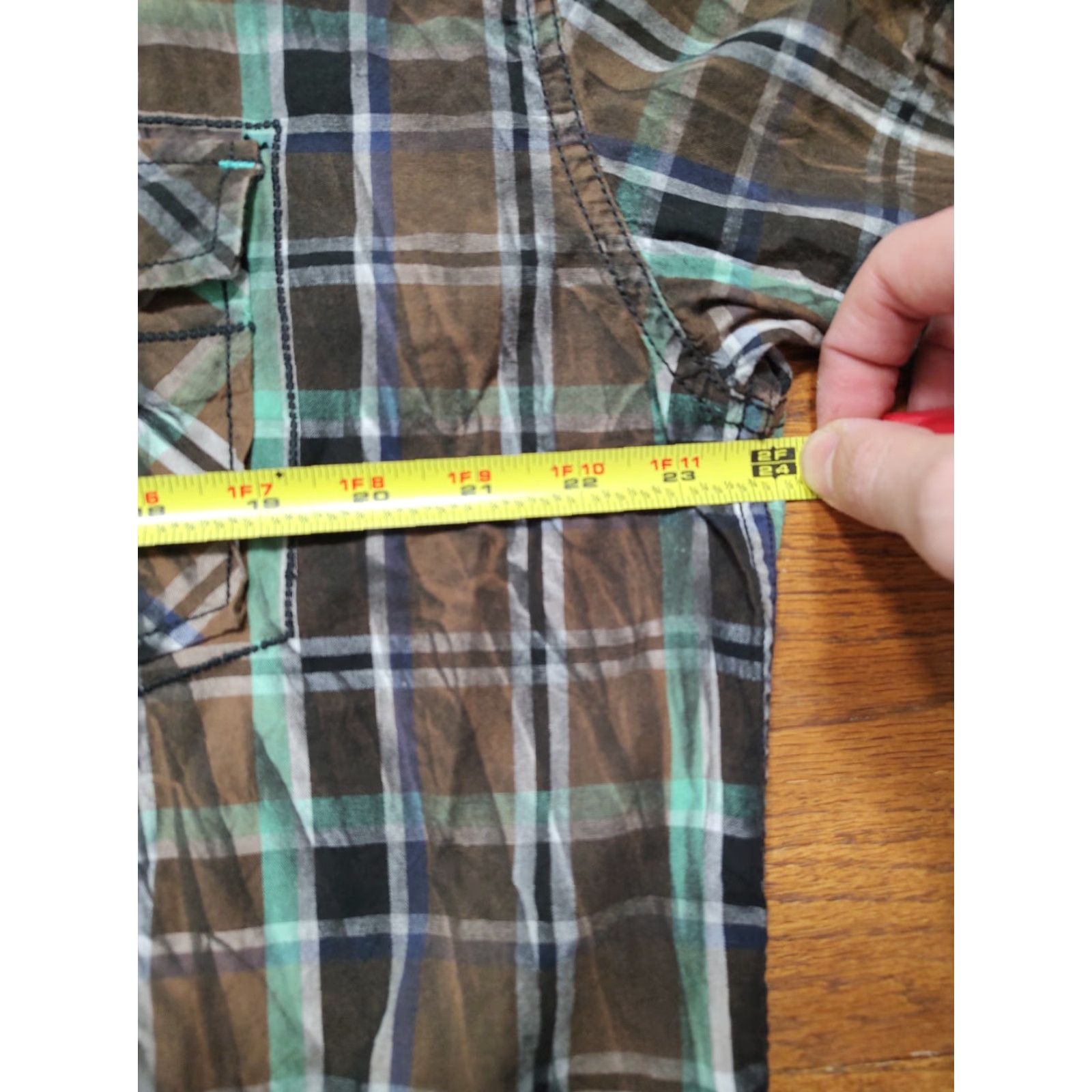 Vintage VINTAGE Cowboy Up Western Brown Plaid Pearl Snap Shirt Mens Large Casual Western Size US L / EU 52-54 / 3 - 7 Thumbnail
