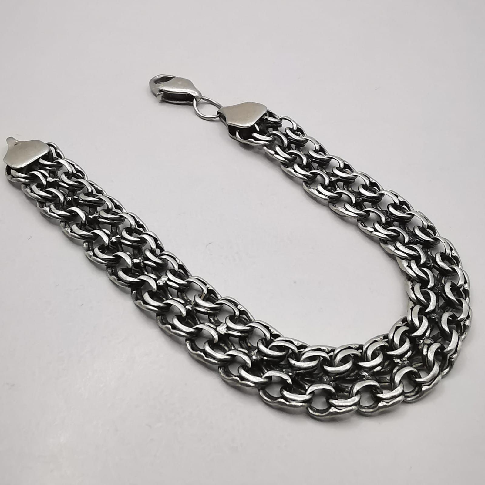Vintage Vintage Bracelet Jewelry,925 Sterling Silver 28,54g Size ONE SIZE - 5 Thumbnail