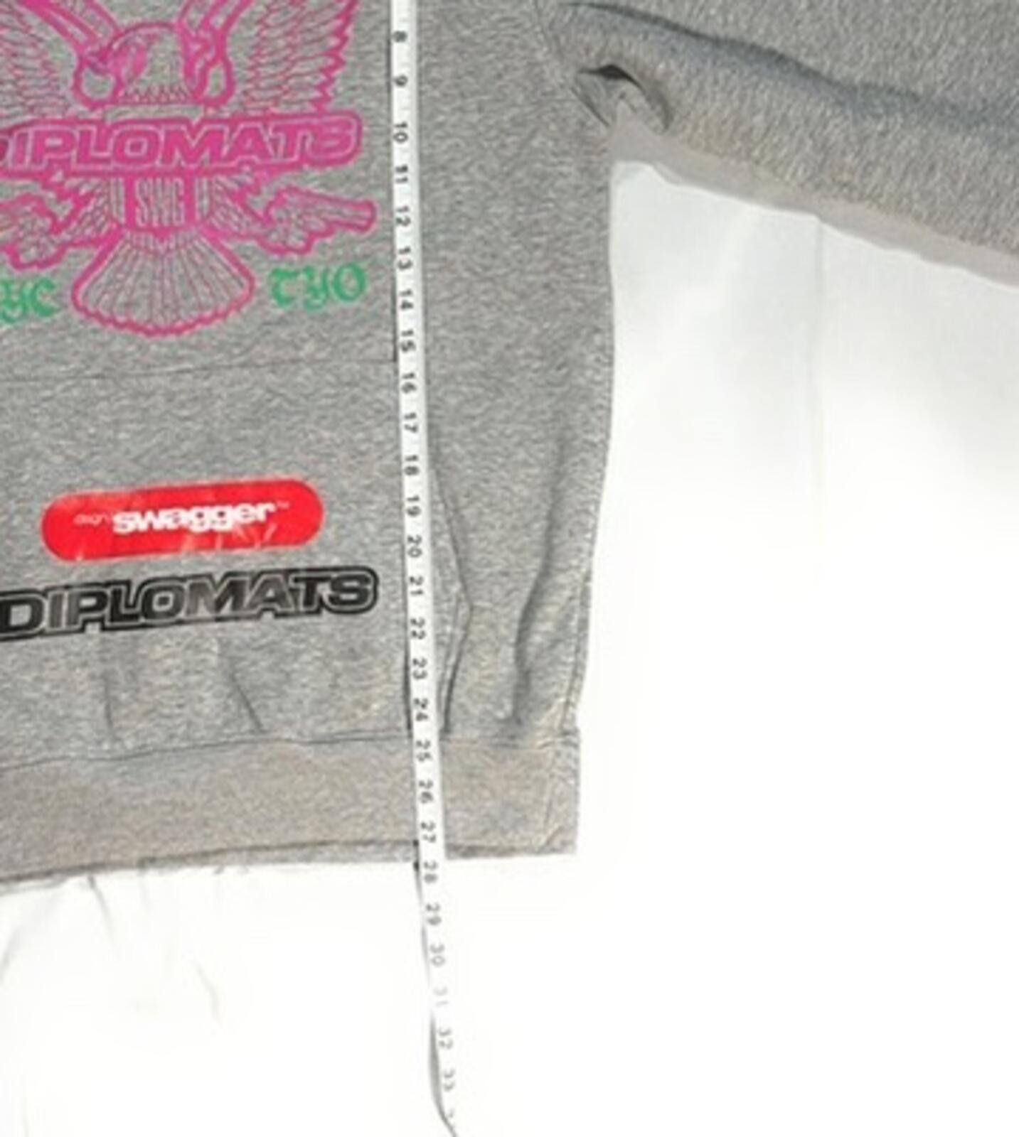 Swagger Diplomats x Swagger Collab Gray Hoodie Size US M / EU 48-50 / 2 - 8 Thumbnail
