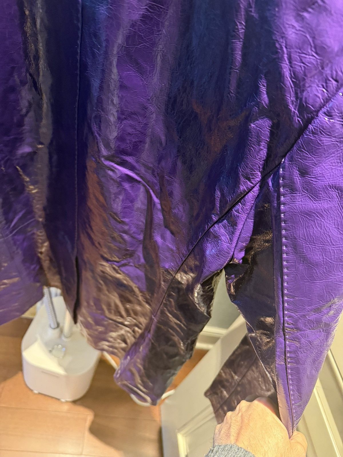 Gucci purple leather blazer size46 Size US S / EU 44-46 / 1 - 19 Thumbnail