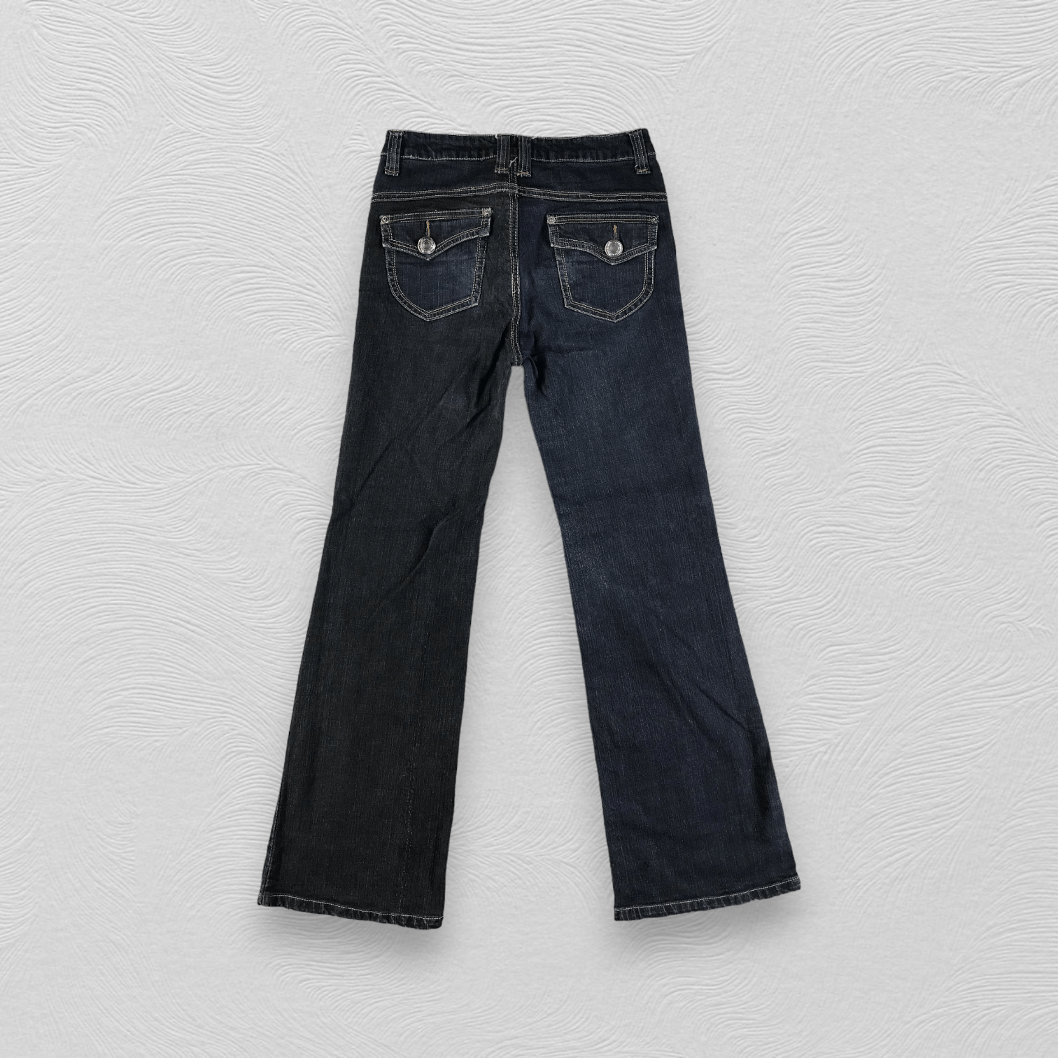Japanese Brand Vintage Melurelee Jeans Flare Denim KJ3062 Size US 30 / EU 46 - 2 Thumbnail