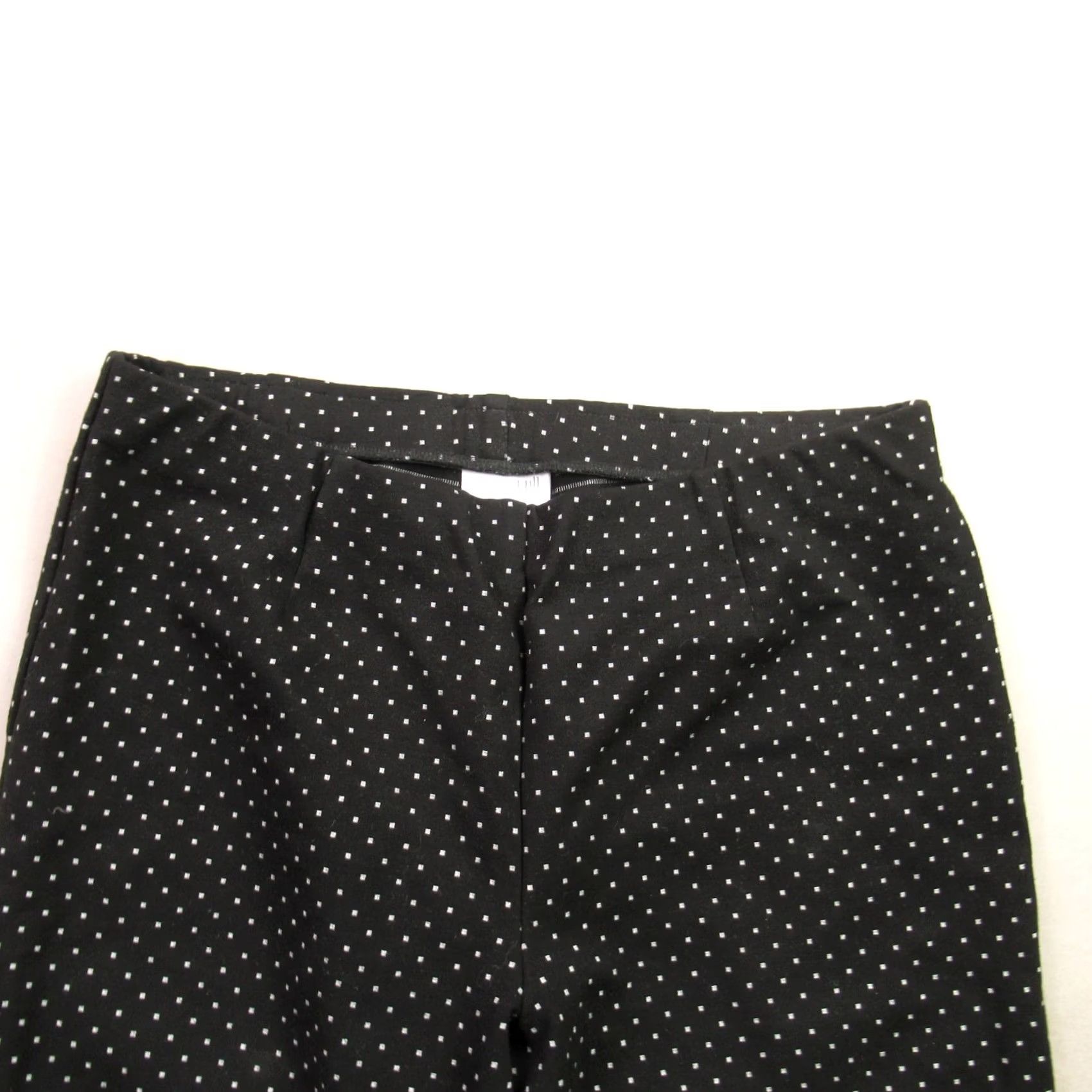 J. Jill J Jill Pants Womens Medium Black Chino Slim Leg Casual Lightweight Size 32" / US 10 / IT 46 - 2 Thumbnail