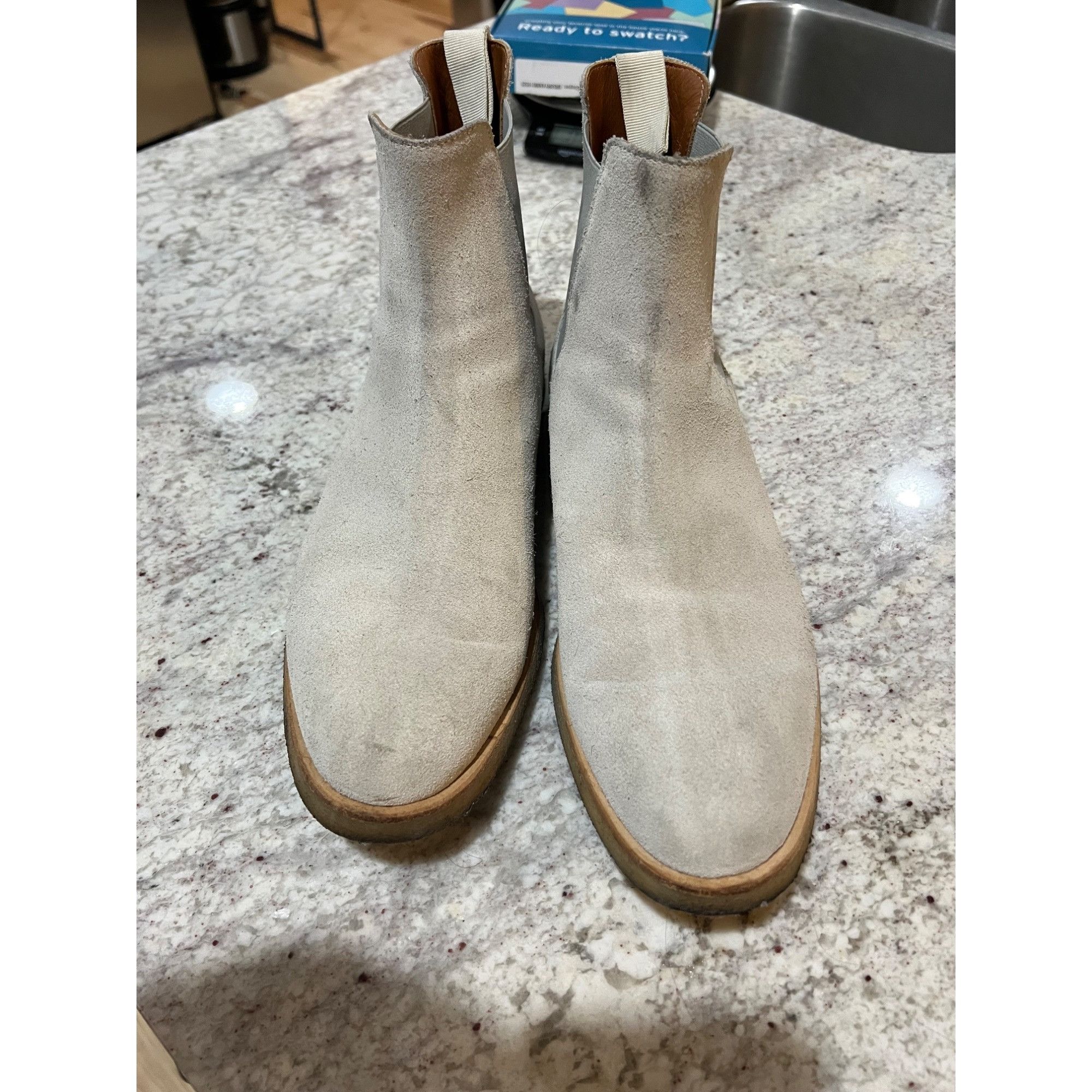 Common Projects Common Projects Sueded Chelsea Boot - Size 44 / 11 Size US 11 / EU 44 - 3 Thumbnail