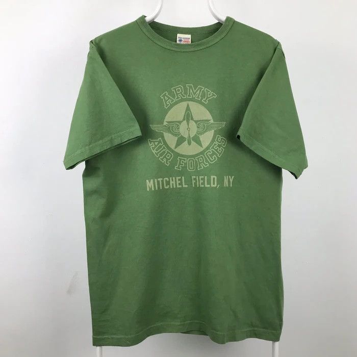 Buzz Rickson's × Vintage (SY0059) VTG 90s BUZZ RICKSON ARMY AIR FORCES TEE Size US L / EU 52-54 / 3 - 4 Thumbnail
