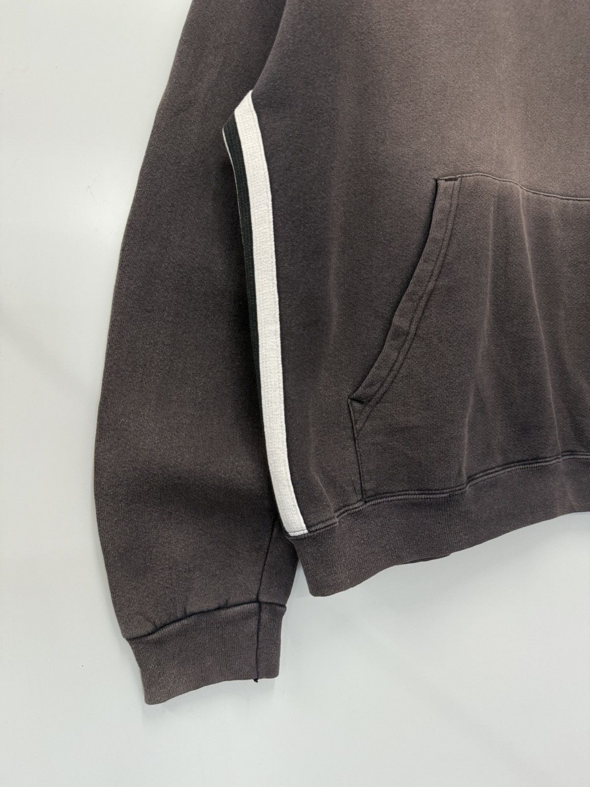 Adidas 🔥 Vtg 90's Adidas Trefoil Cantre Logo Distressed Hoodie - L Size US L / EU 52-54 / 3 - 3 Thumbnail