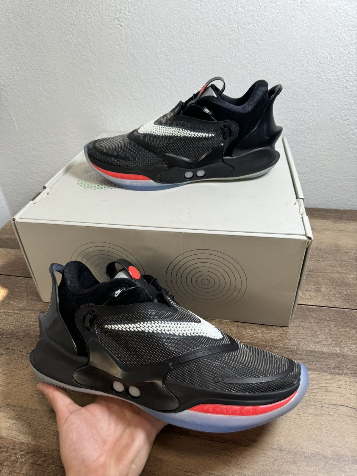 Nike New Nike Adapt BB 2.0 NBA ASG 2020 Black Red White Sz 13 Size US 13 / EU 46 - 1 Thumbnail