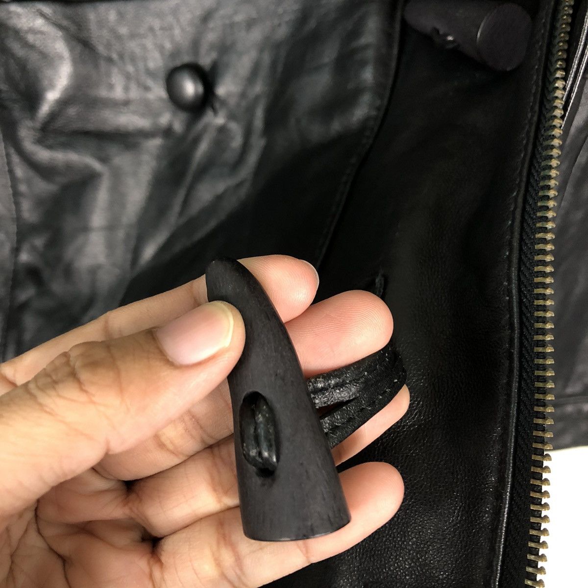 Japanese Brand 🔥Vintage Biker Leather Jacket Donobio Blanket Issey Miyake Size US M / EU 48-50 / 2 - 16 Thumbnail