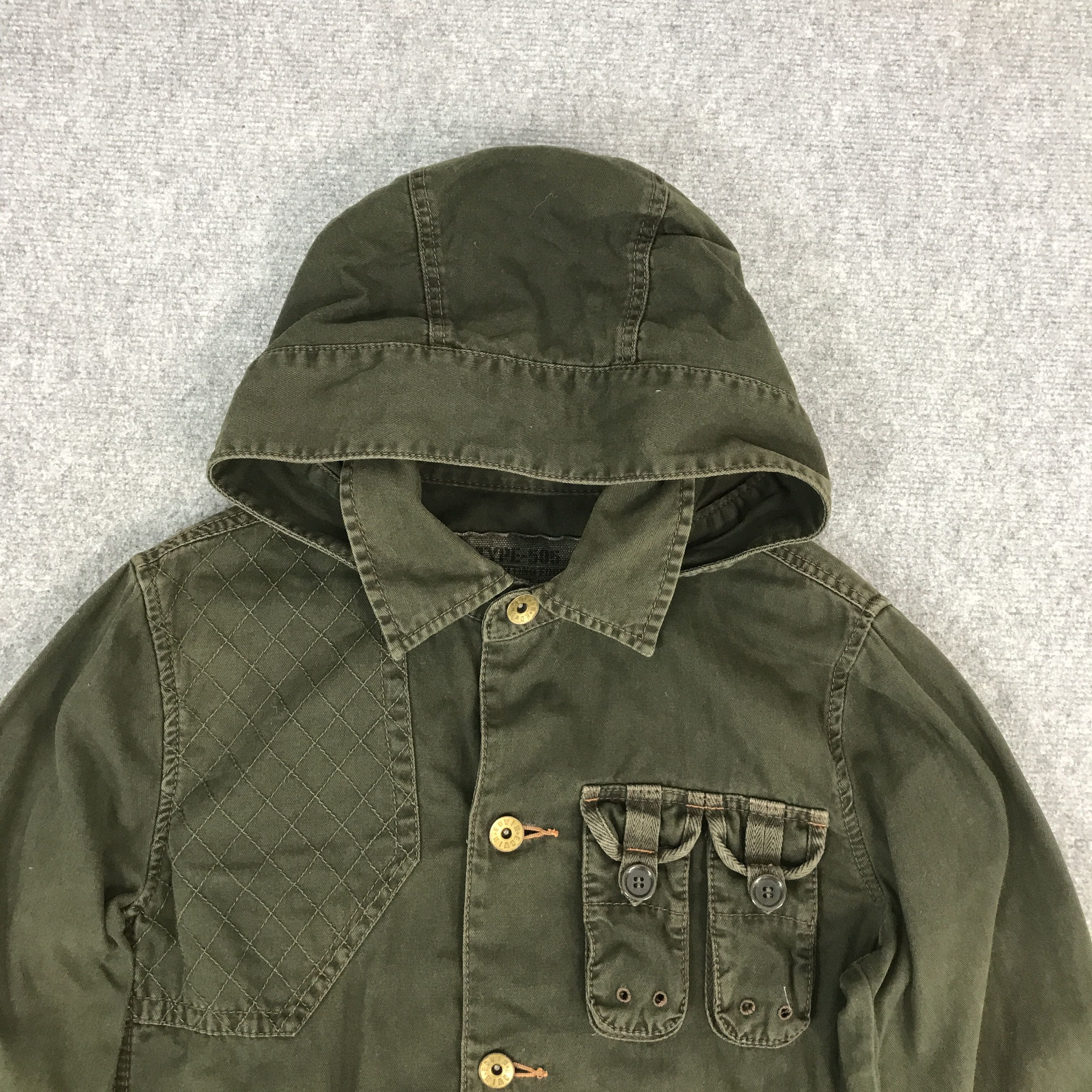 Edwin × Japanese Brand EDWIN TACTICAL POCKET BUTTON JACKET Size US M / EU 48-50 / 2 - 3 Thumbnail