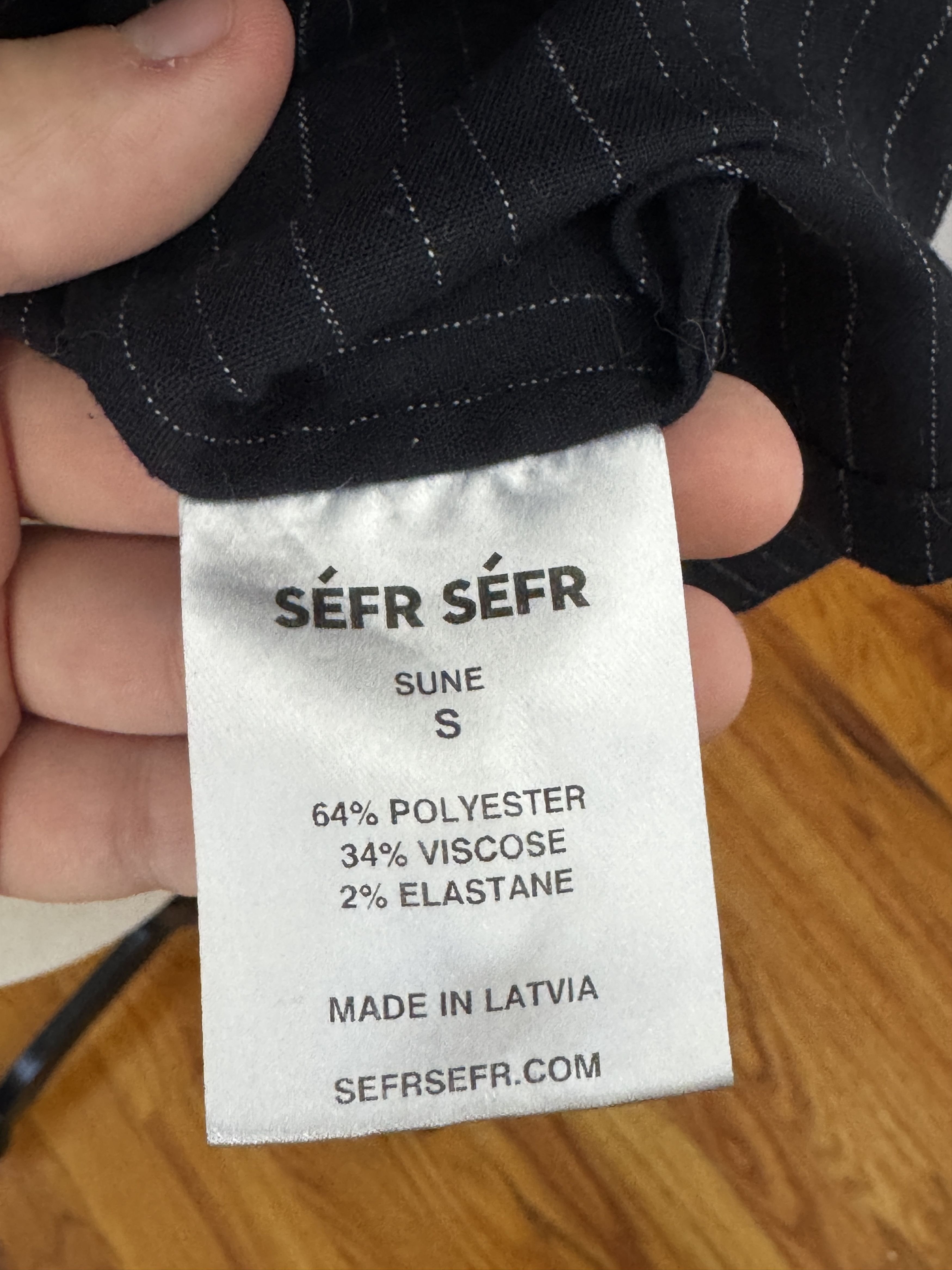 Sefr RARE SEFR SEFR original First collection pinstripe shirt Size US S / EU 44-46 / 1 - 4 Thumbnail