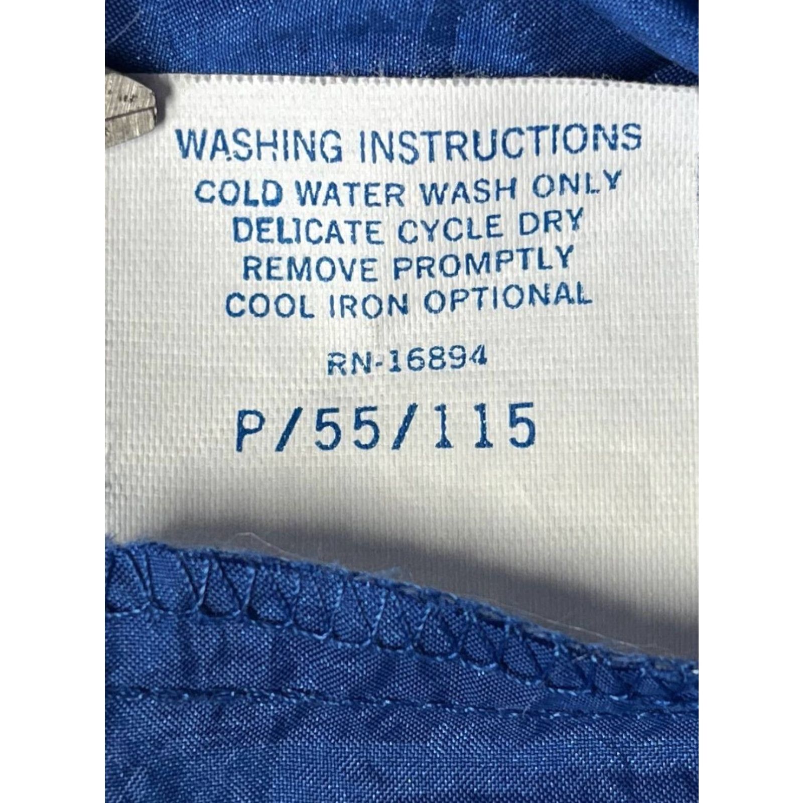 Vintage VINTAGE Sportsmaster Jacket XL Mens Blue Nylon Windbreaker Retro Coach Made in USA Size US XL / EU 56 / 4 - 7 Thumbnail